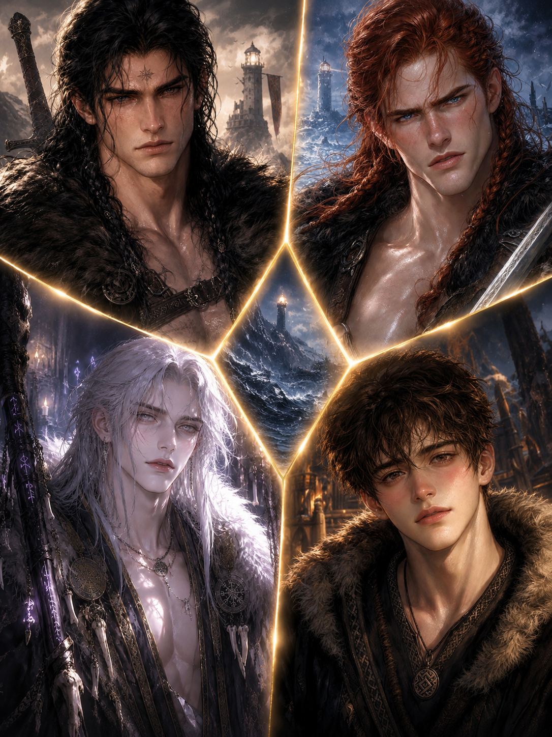 Four Warriors ⚔️ One the Norns Wove for Him thumbnail