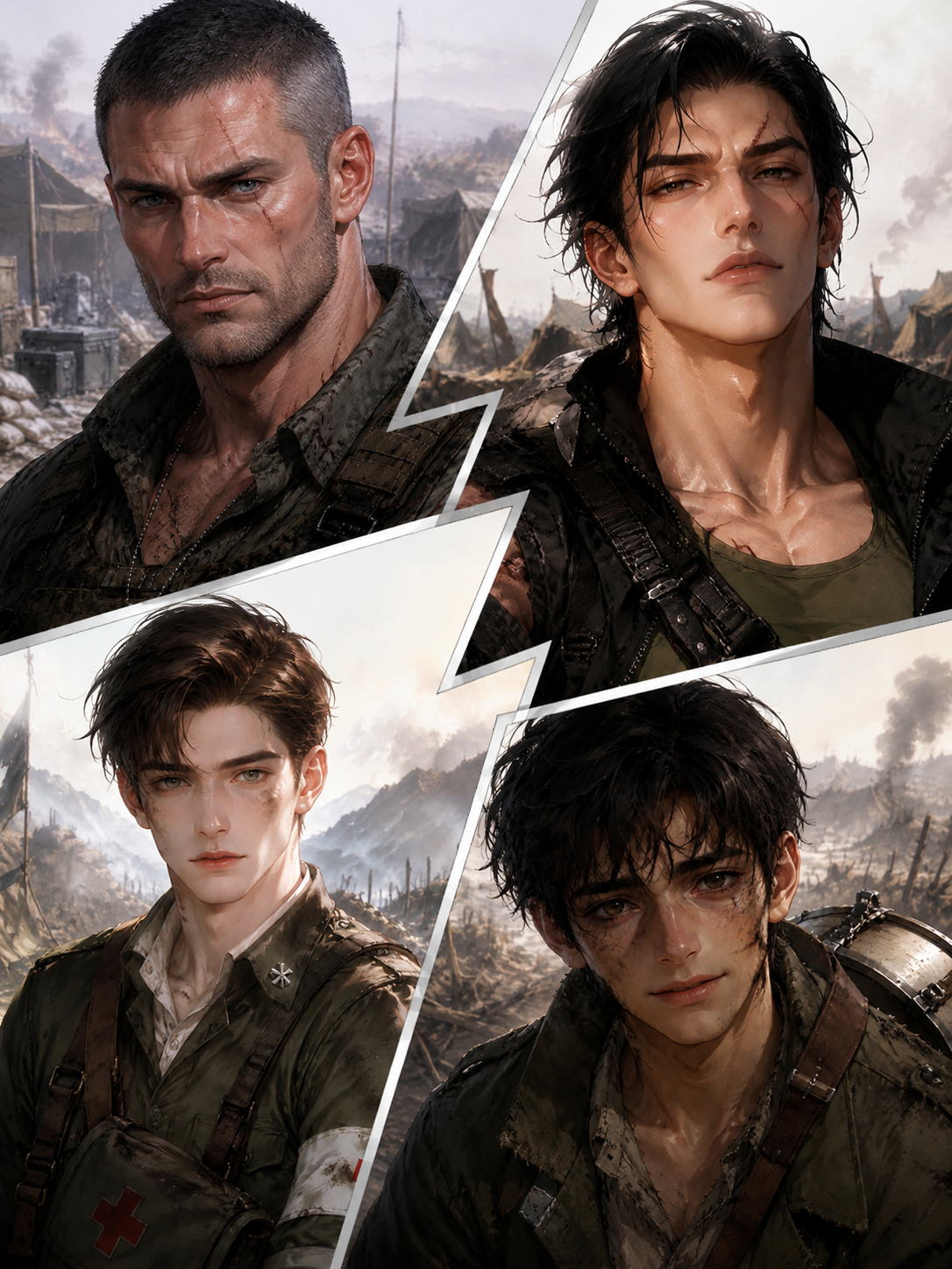 No Man's Wolf \| Four Alphas. One War. One Medic. ⚔️🐺 thumbnail