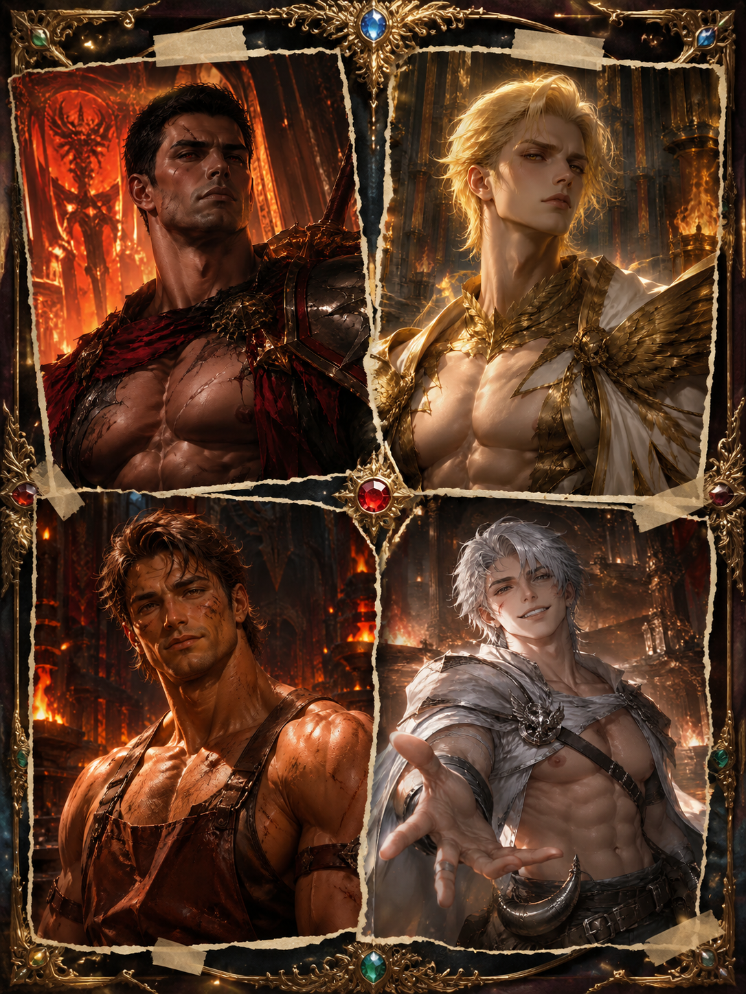 Kneel at the War Gate | Four Gods of War. One Mortal Girl. ⚔️🔥 thumbnail