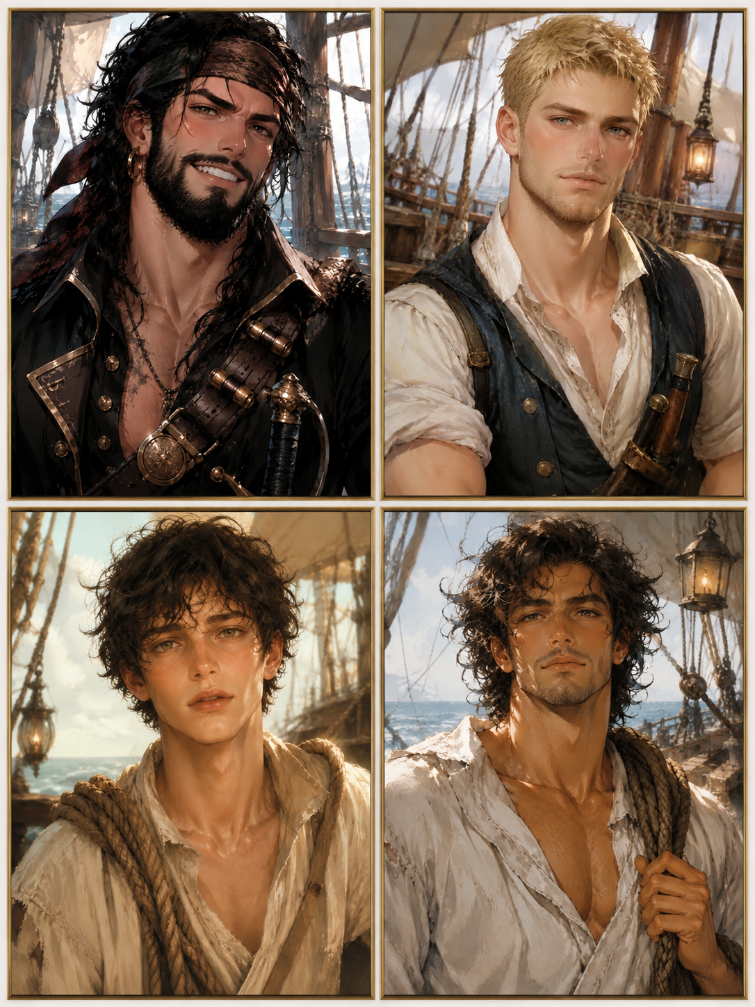 Stowaway \| Four Men, One Ship. The Cartographer They Won't Let Ashore. 🏴‍☠️🌊 thumbnail
