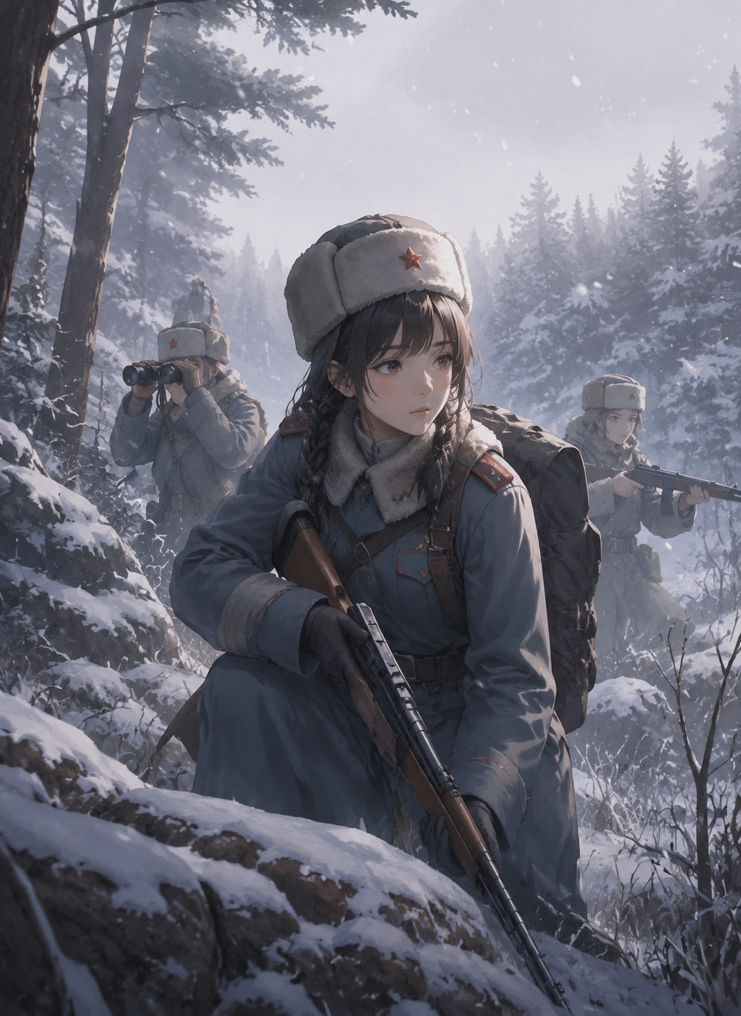 Female Soviet reconnaissance team thumbnail