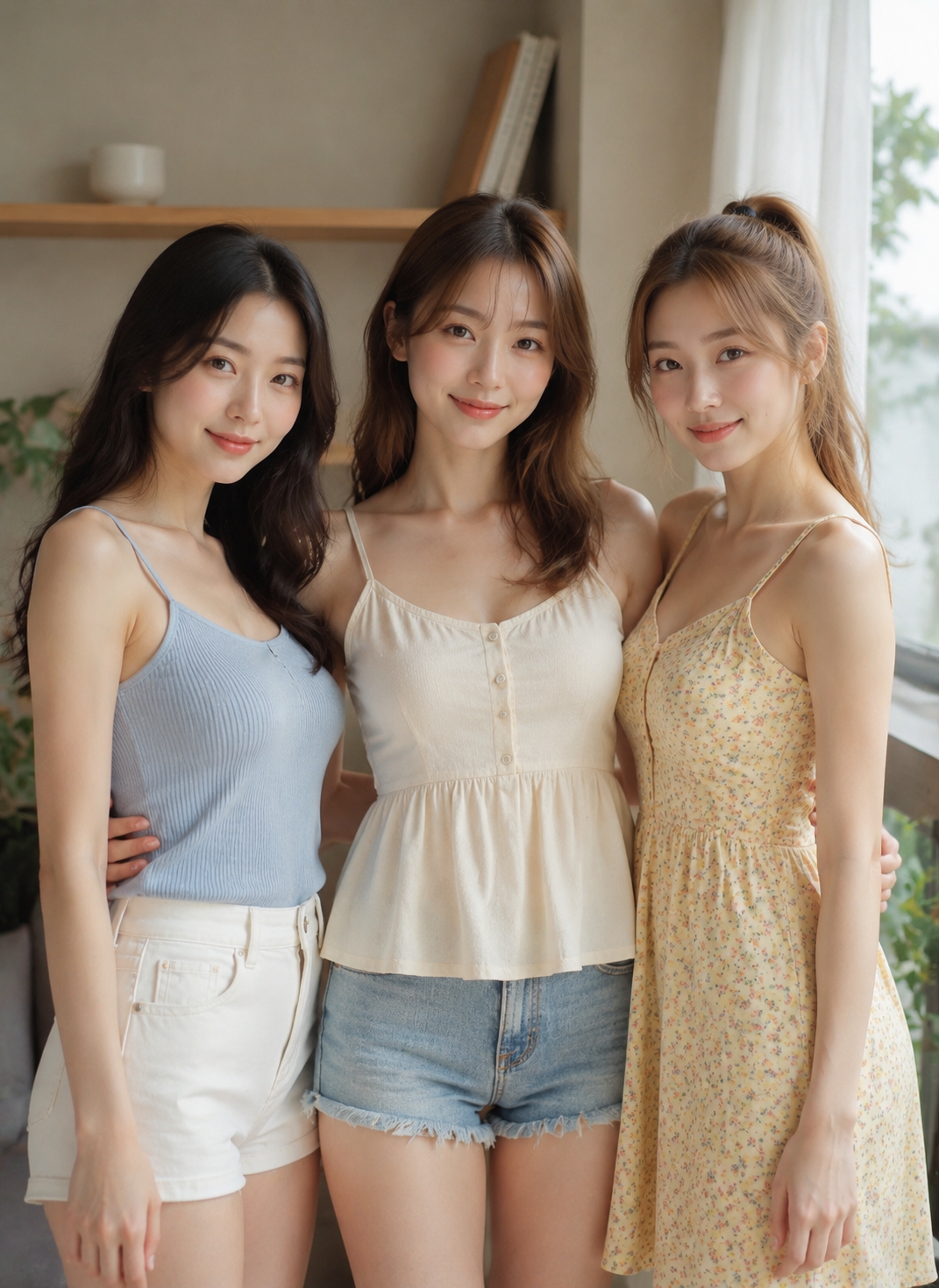 Rebellion of mother and twin daughters thumbnail