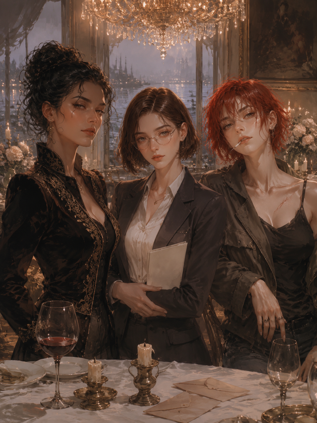 Three camorra women, one ledger: yours 🔥 thumbnail
