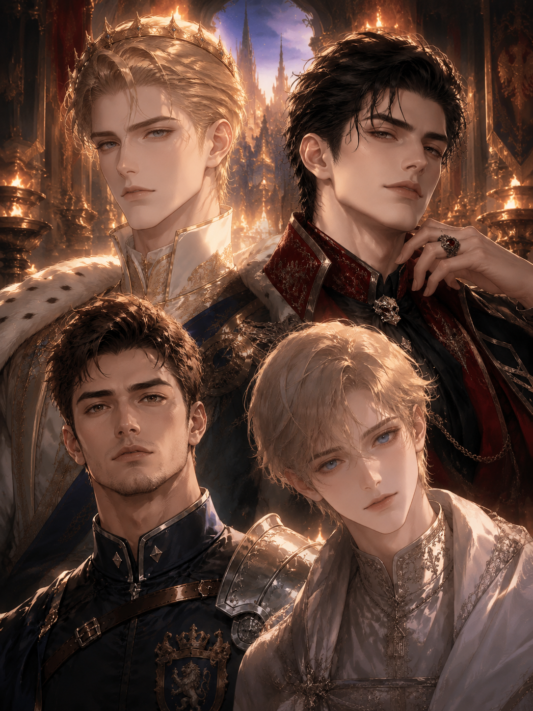 Crown & Consequence \| Four Royal Men. One You. 👑❄️ thumbnail