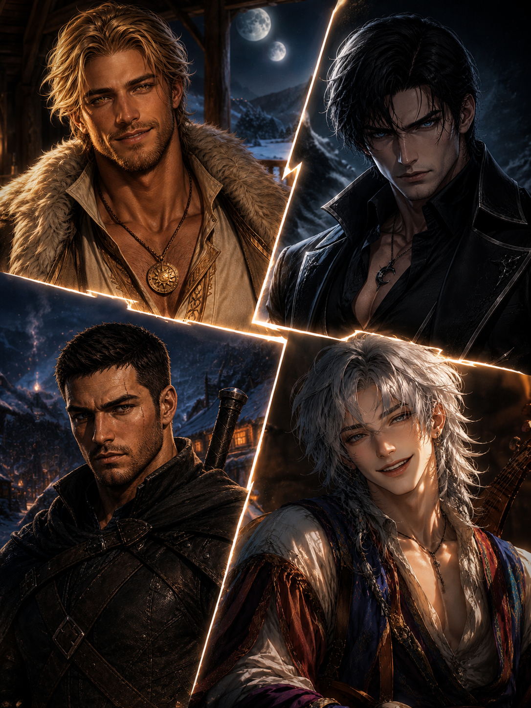Twin Moons | Four Werewolves. One You. 🌙🌑 thumbnail
