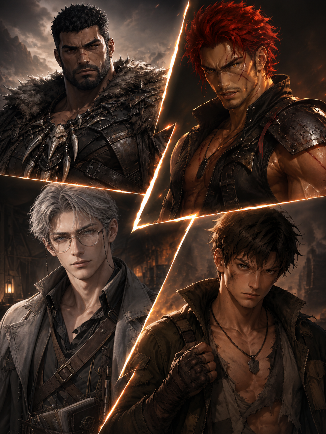 Wasteland Pack | Four Werewolves. One You. 🌙☢️ thumbnail
