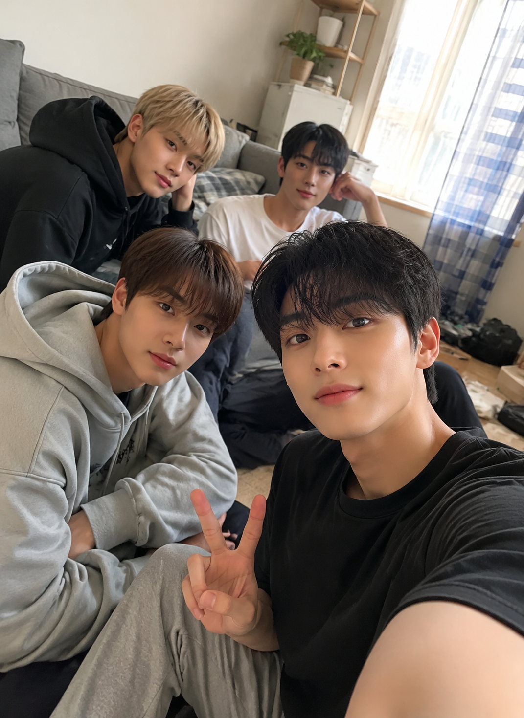 Four male roommates thumbnail