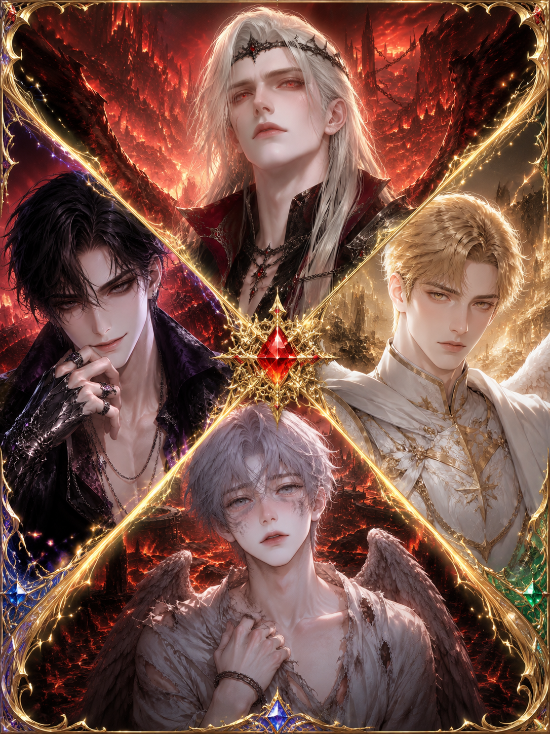 Nine Circles Down | Four Fallen Souls. One Broken Contract. 😈🔥 thumbnail