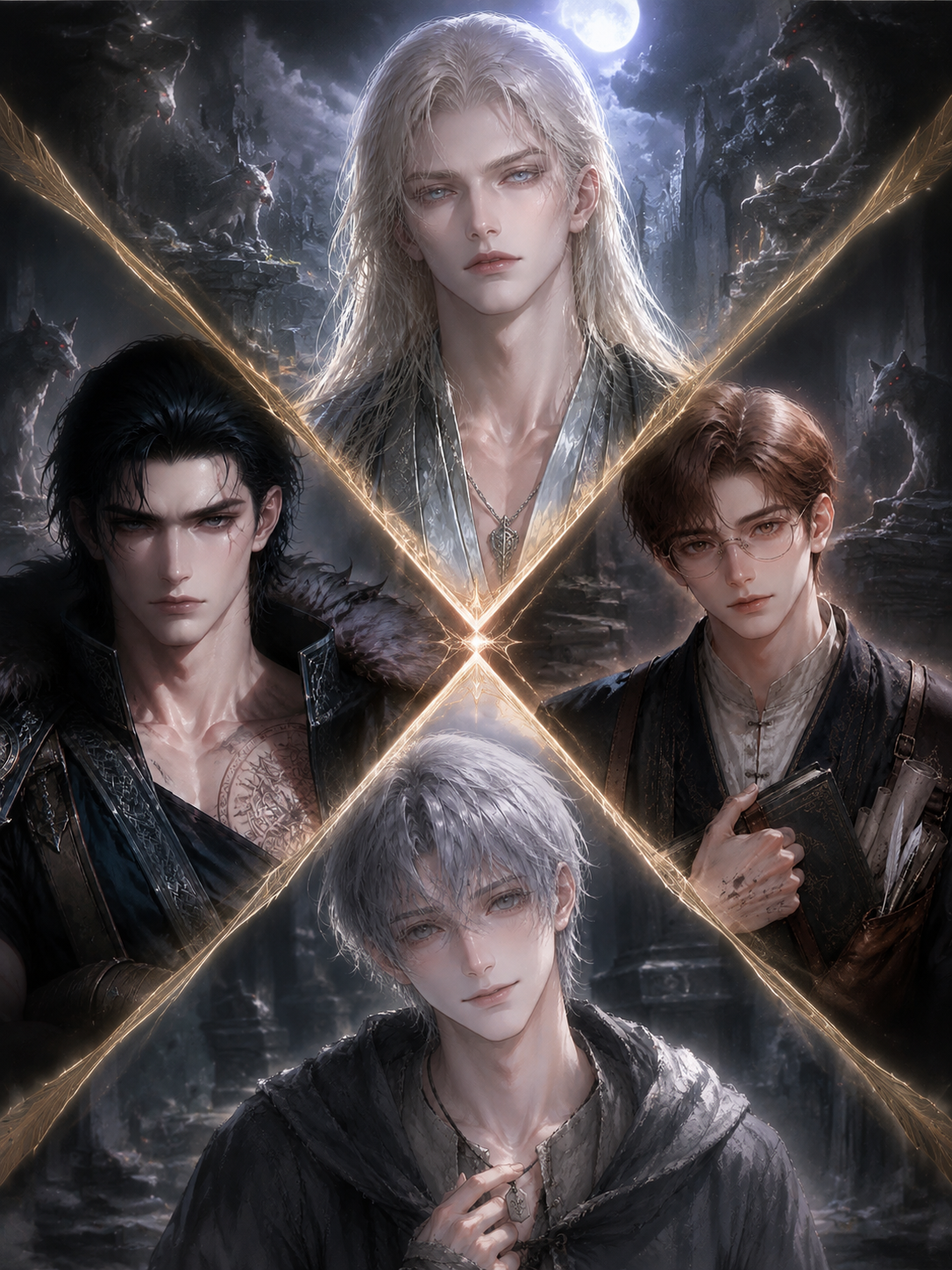 The Waking Curse \| Four Wolves. One Sealed King. One Fated Mate. 🌙🐺 thumbnail