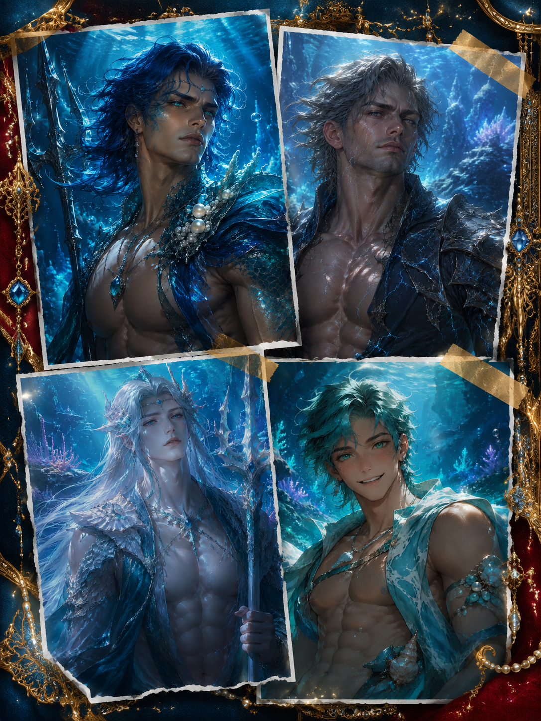 Into the Sacred Sea \| Four Sea Gods. One Mortal Who Trespassed. 🌊⚡ thumbnail