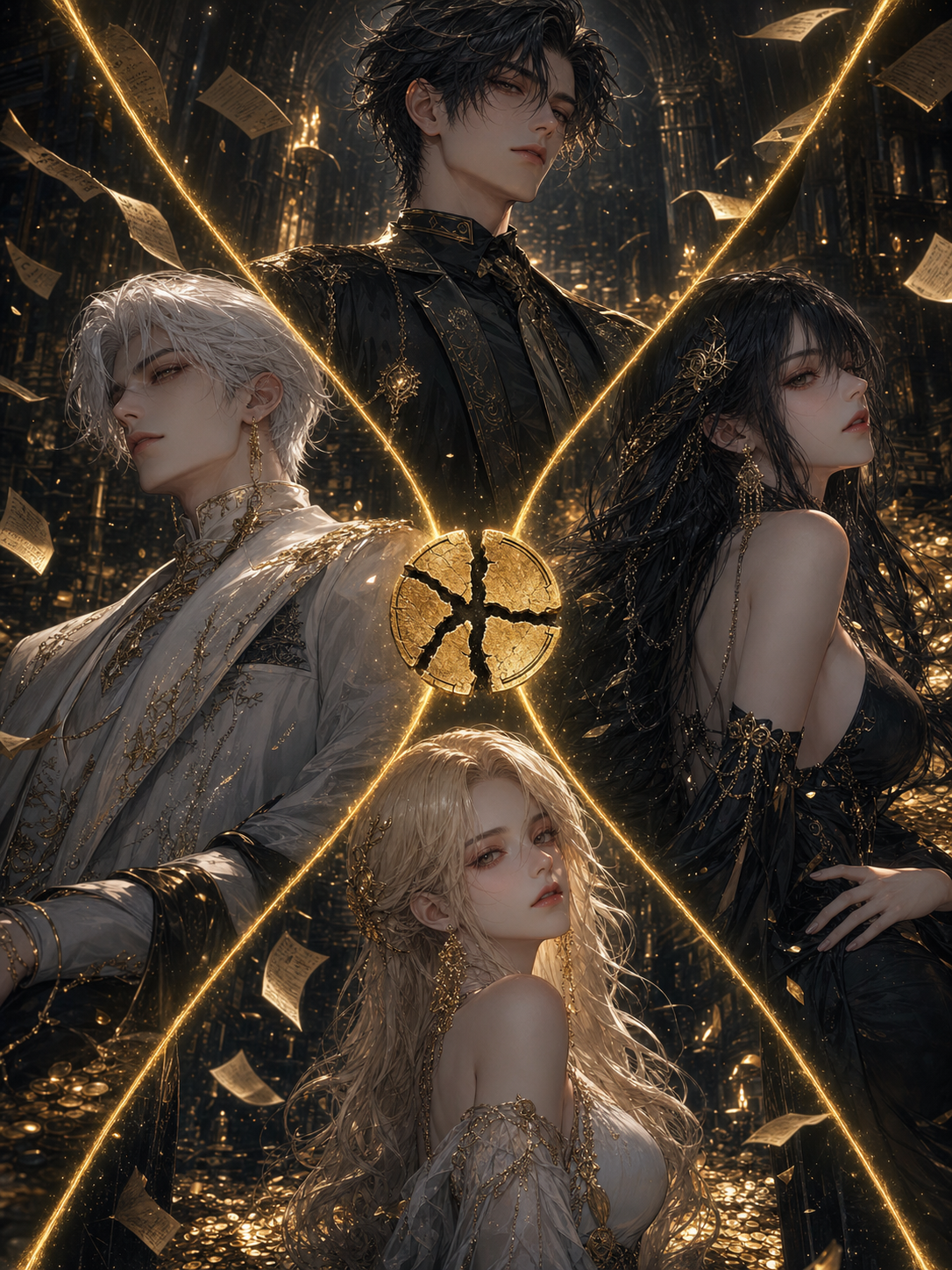 Golden Chains \| Four Demons. One Soul Not For Sale. 😈💰 thumbnail