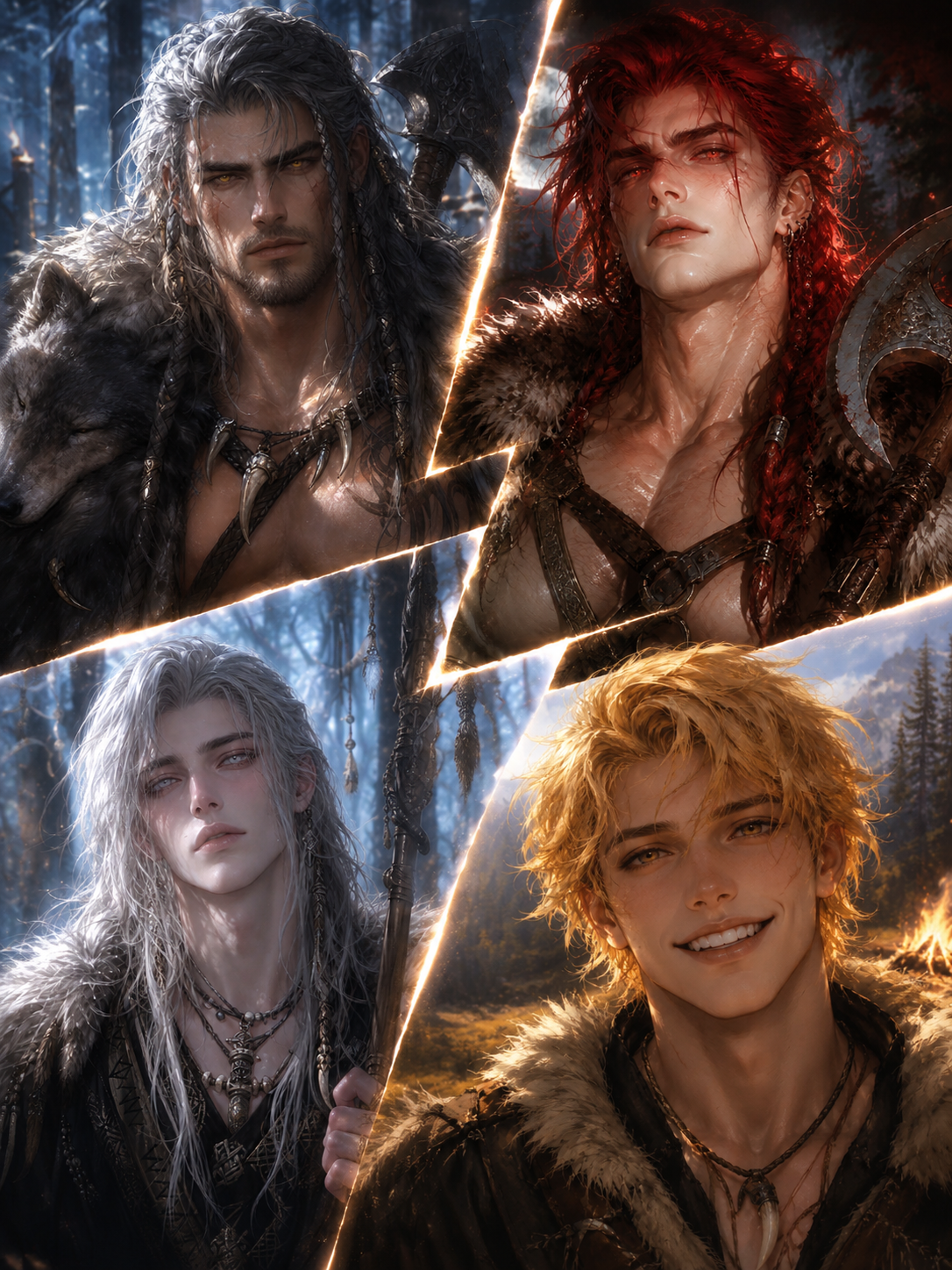 Four Wolf-Blooded Men ⚔️ One Fated Calm thumbnail