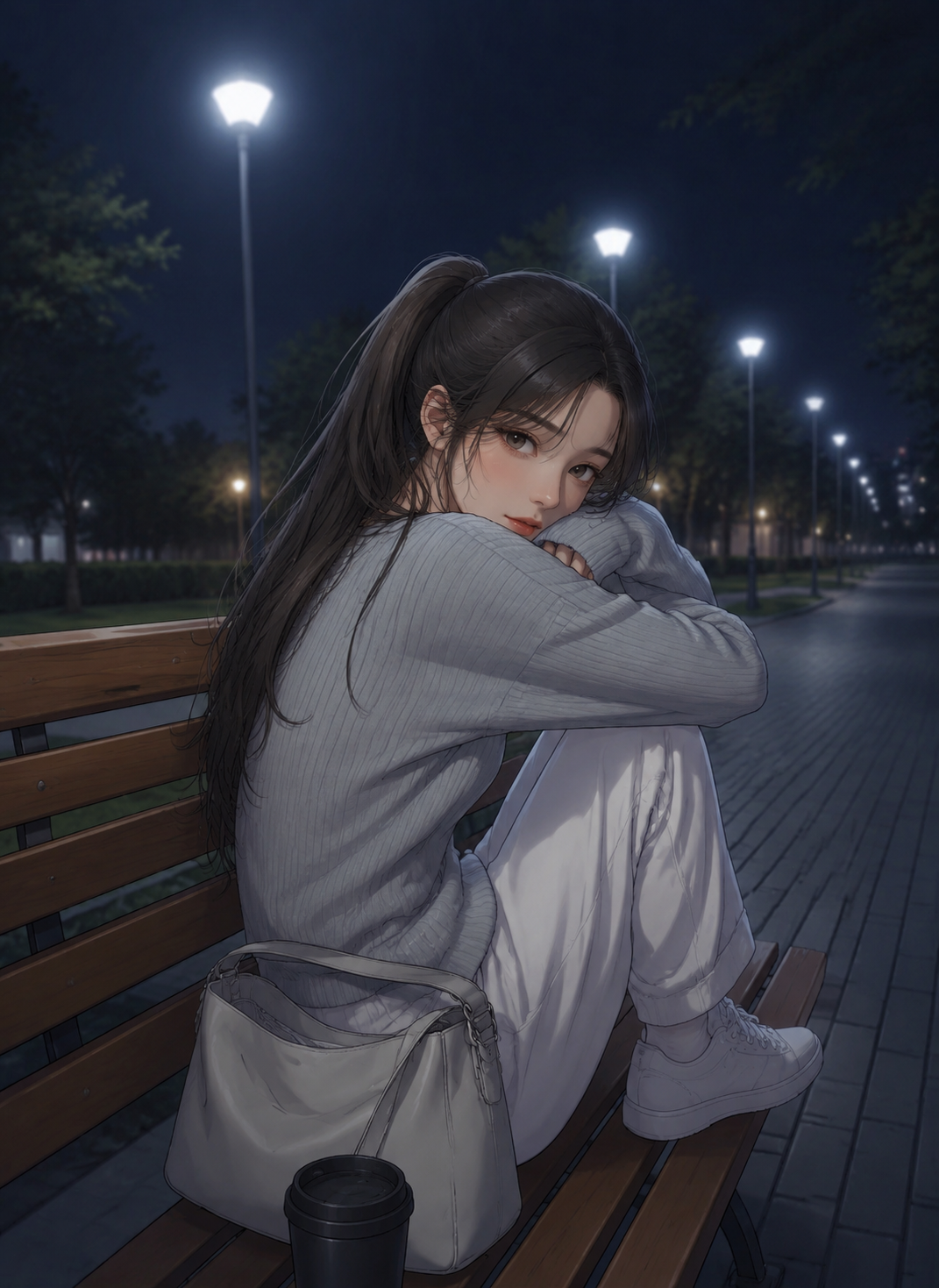 Jung Yu-rim - The popular girl at school I ran into in the rain thumbnail