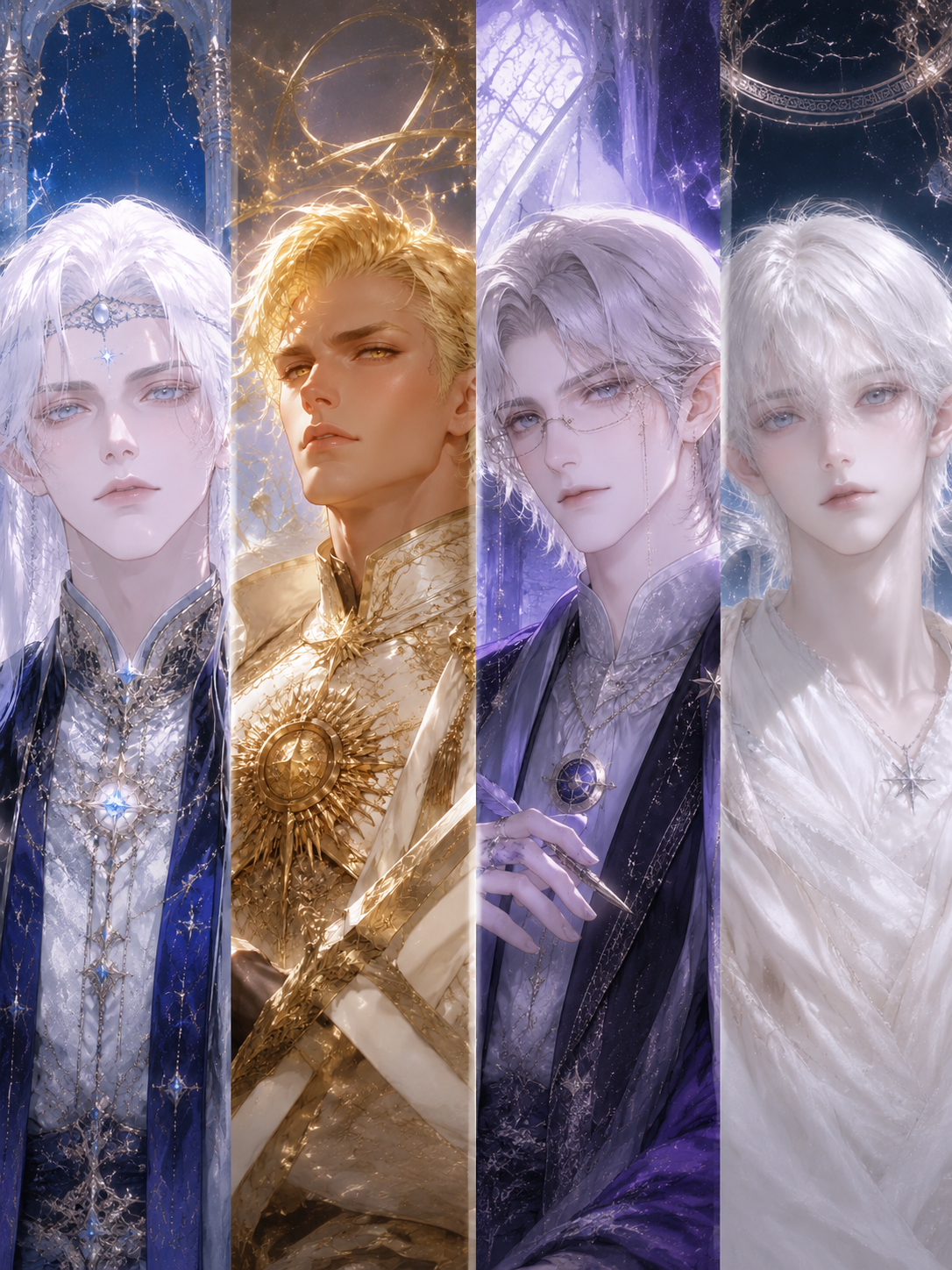 The Oracle's Court \| Four Fae. One Star-Reader They Refuse to Banish. 🌙⭐ thumbnail