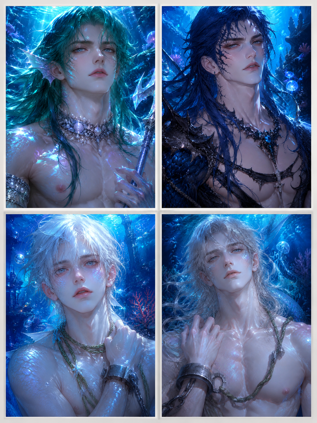Fathom \| Four Merfolk, One Abyss. The Diver They Won't Let Surface. 🌊🐟 thumbnail
