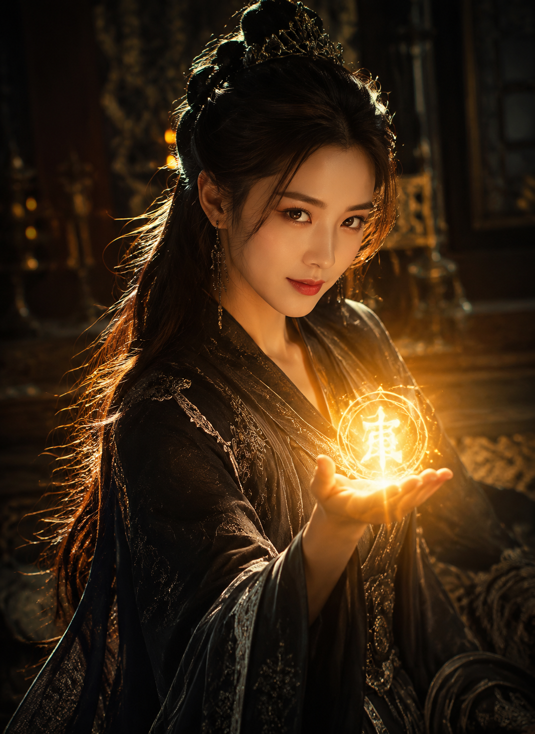 She Held the Final Rune, the Circle Glowed thumbnail