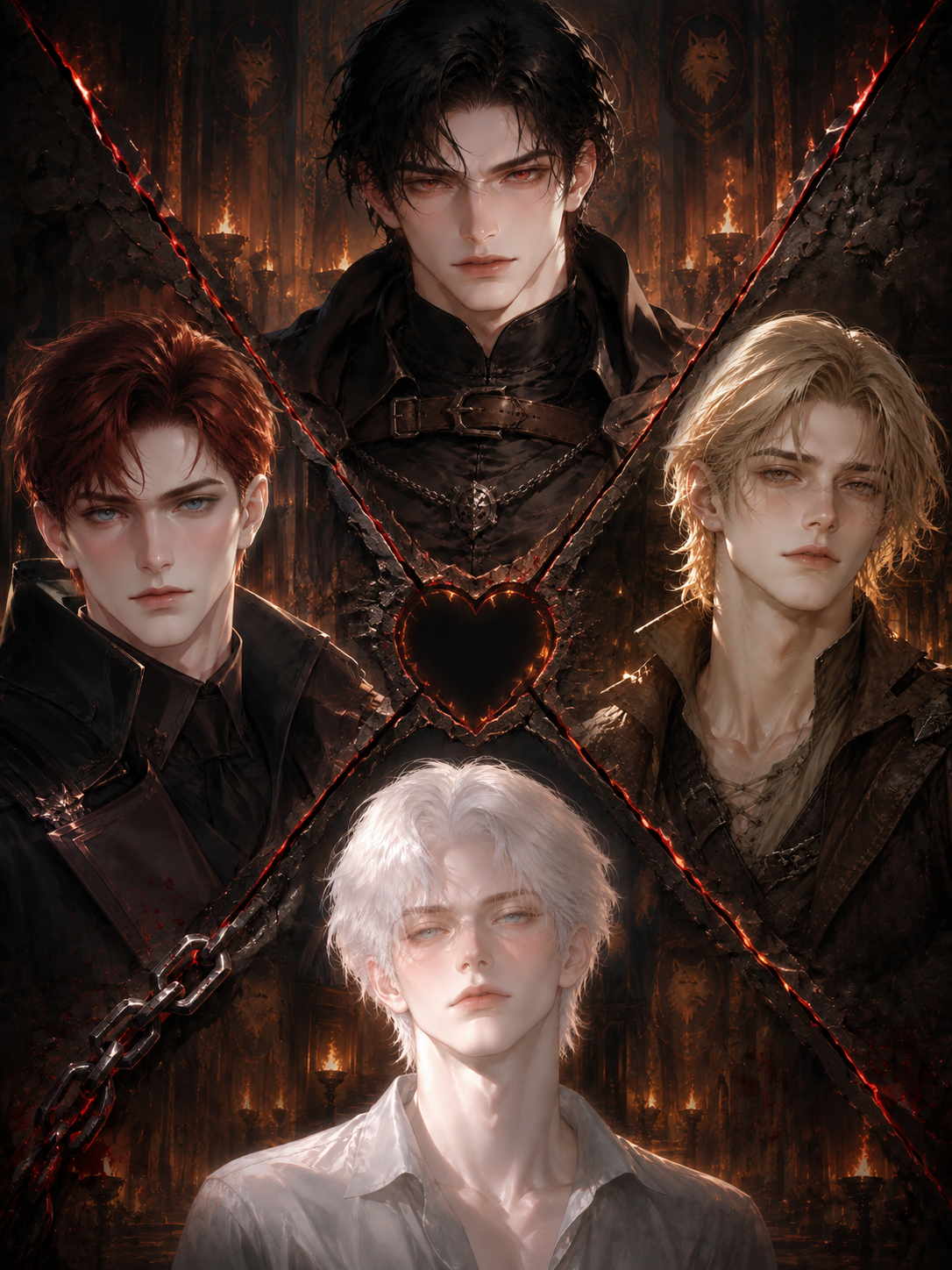 Blood Oath \| Four Wolves. One You. 🐺🩸 thumbnail