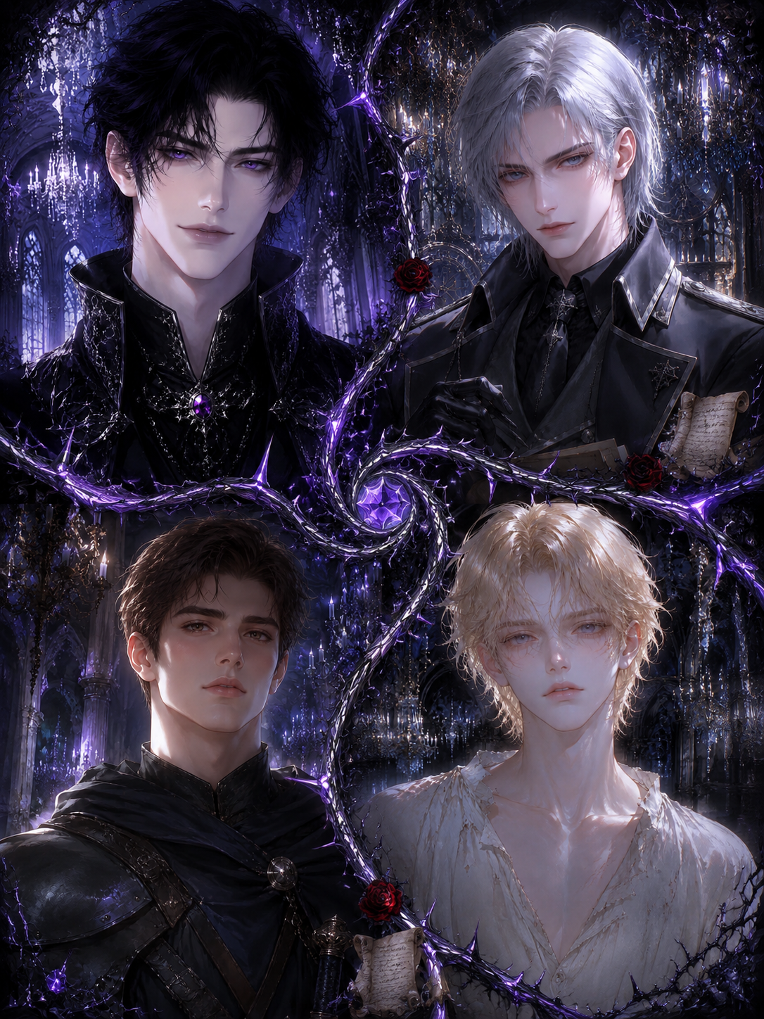 Thornwood Dark Court \| Four Fae Lords. One Wish. One You. 🌑🥀 thumbnail