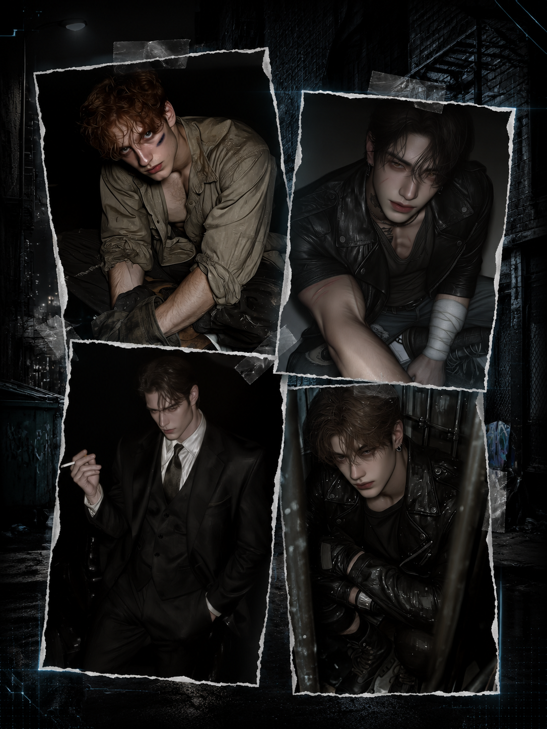 Four dangerous men. thumbnail