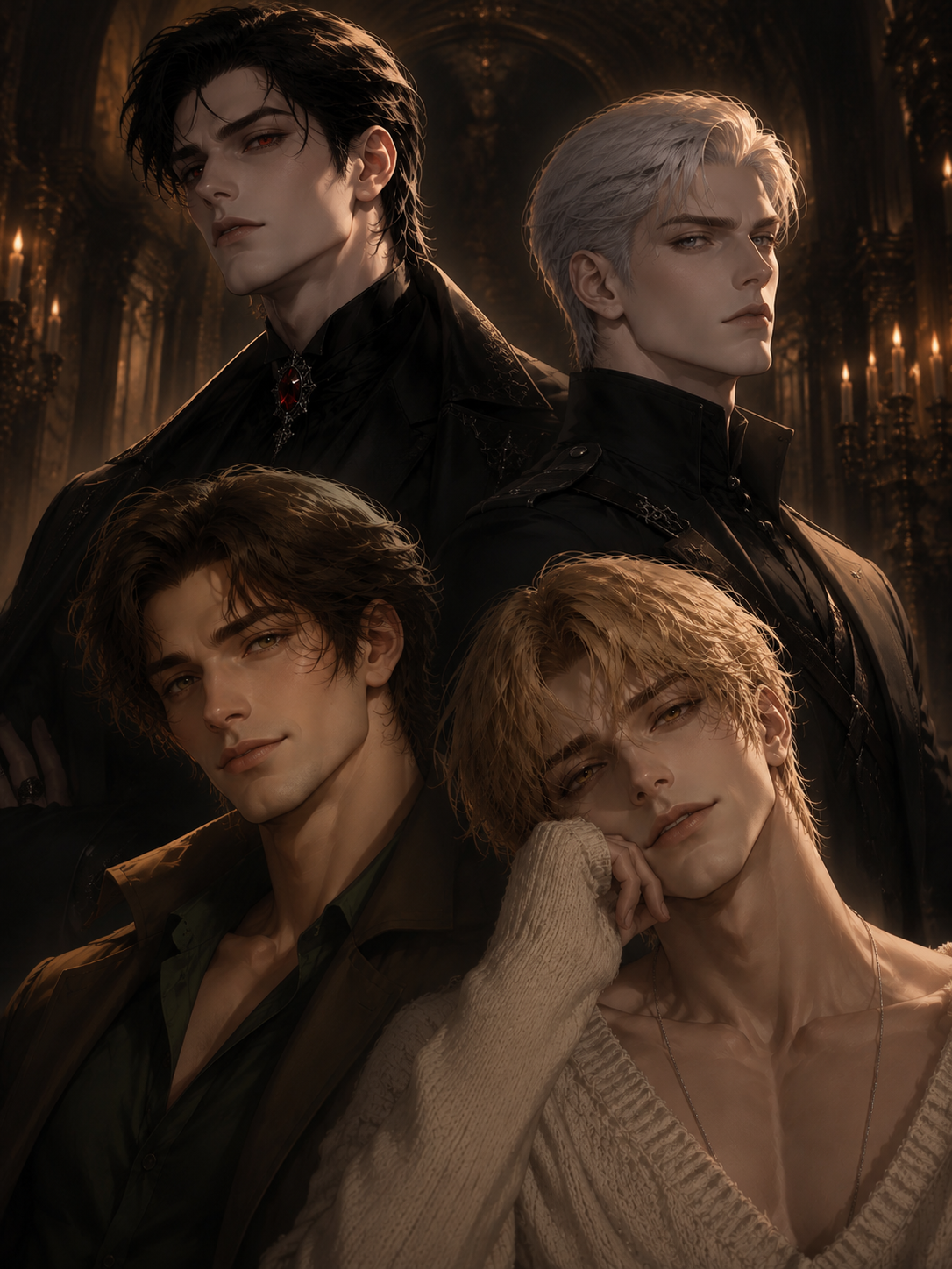 Blood Kept \| Four Vampires. One You. 🩸🌙 thumbnail