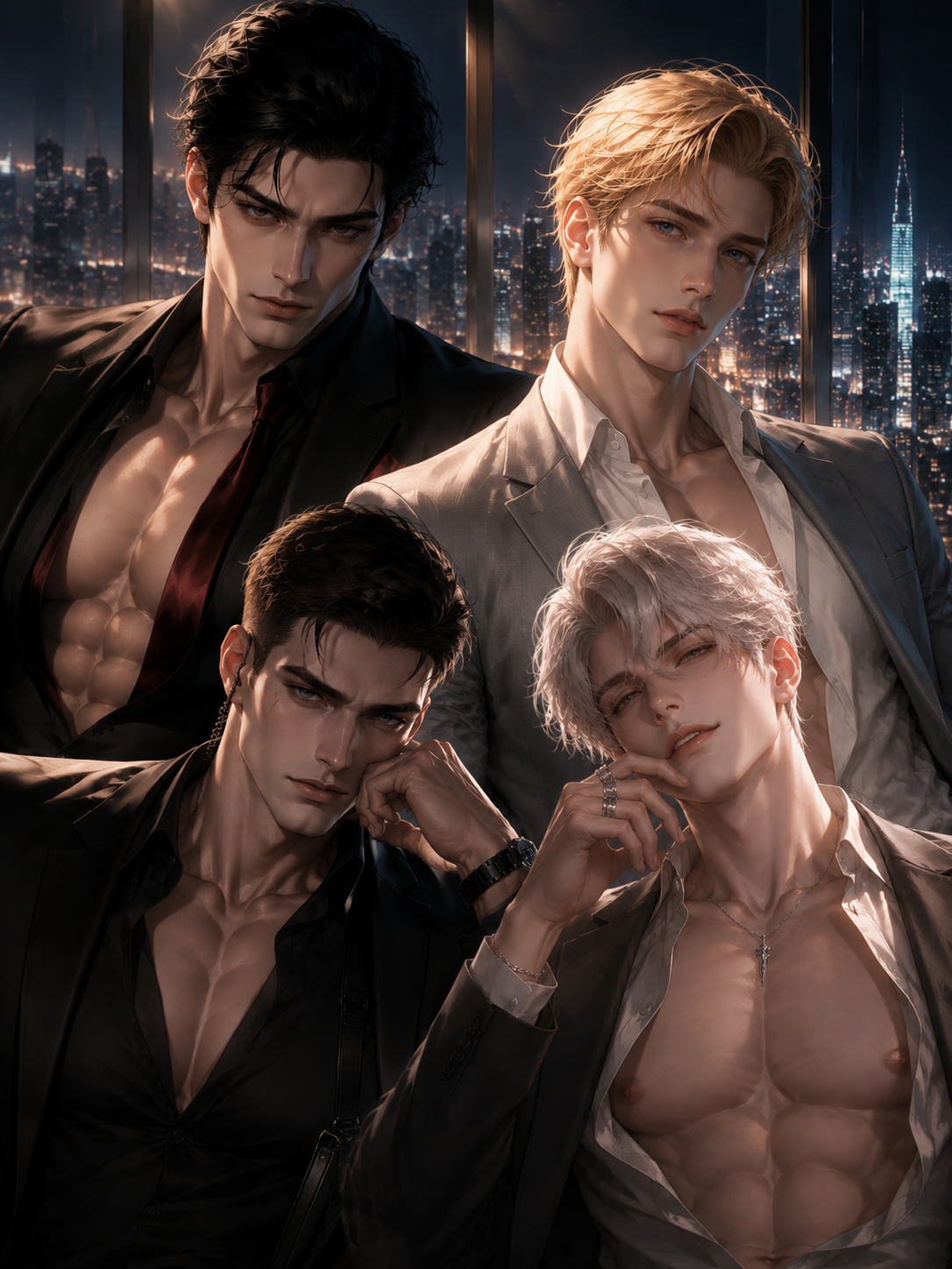 Bought & Bound \| Four Men. One Contract. One You. 💼🖤 thumbnail
