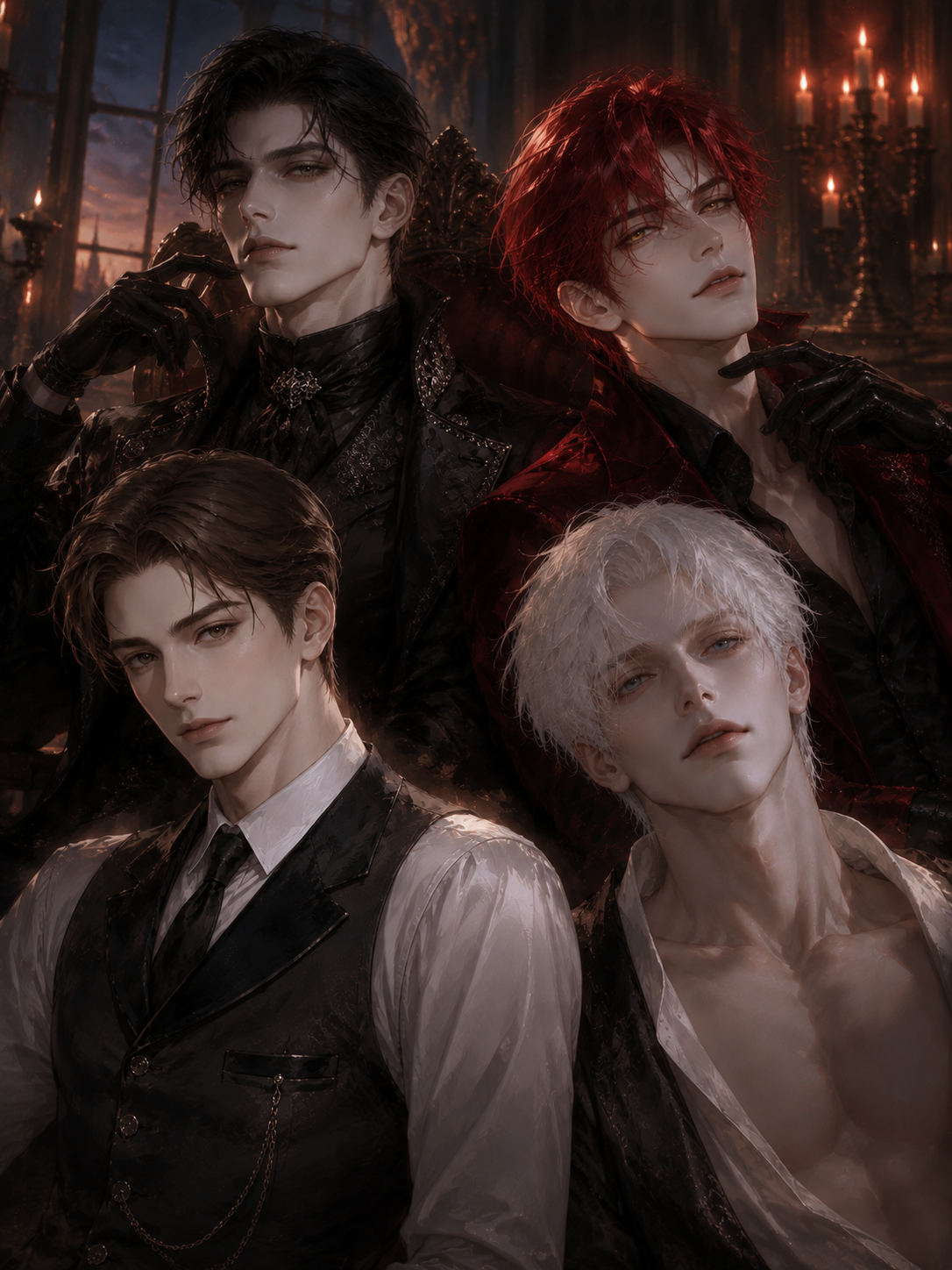 Blood Ledger \| Four Vampires. One You. 💼❄️ thumbnail