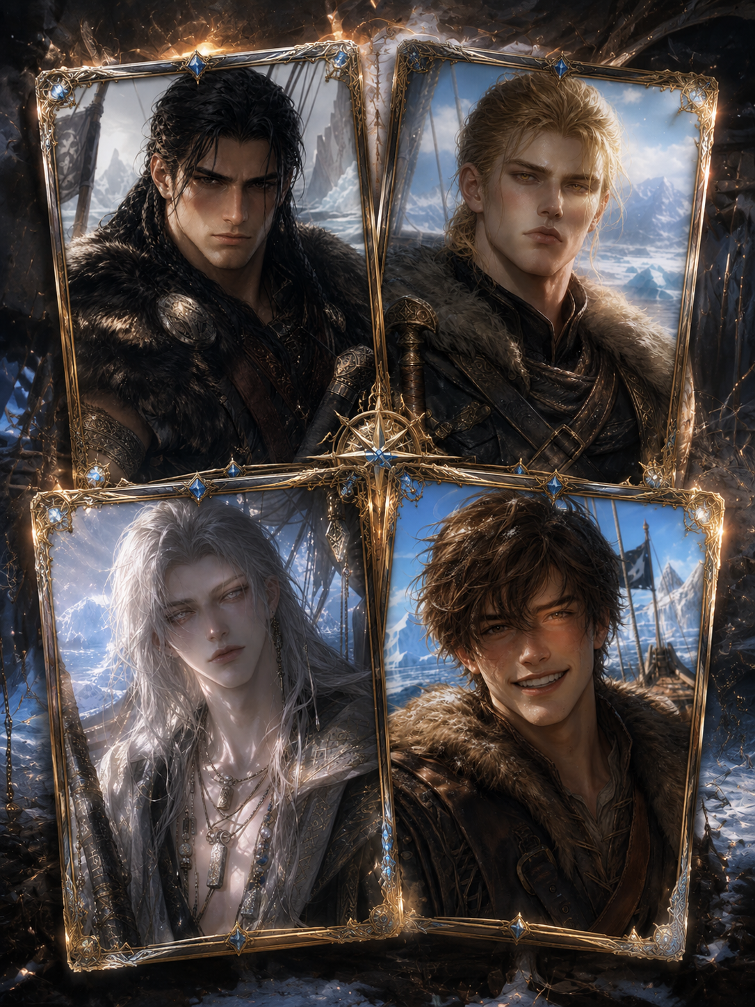 Four Voyagers ⚔️ One Stowaway of the Ice-Sea thumbnail