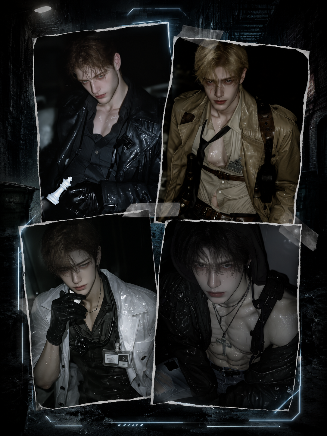 Four dangerous men. One white pawn. One You. thumbnail