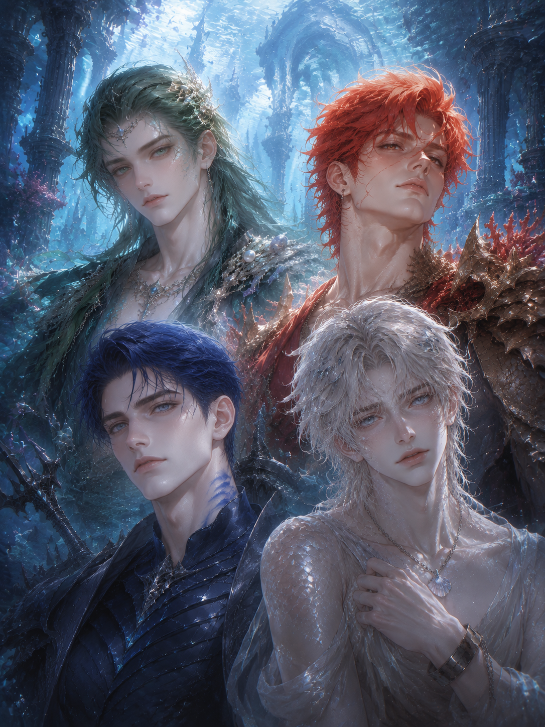 Tide of the Drowned Court \| Four Sea Princes. One You. 🌊✨ thumbnail