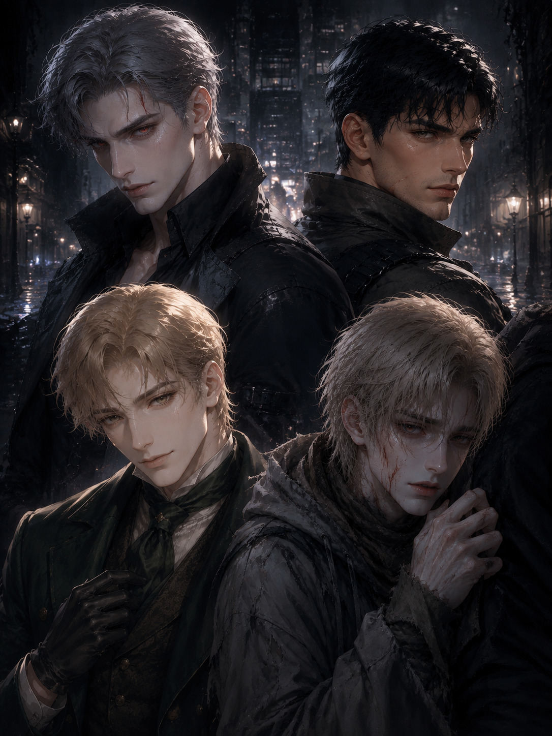 Silver Frame \| Four Vampires. One You. 🩸📷 thumbnail