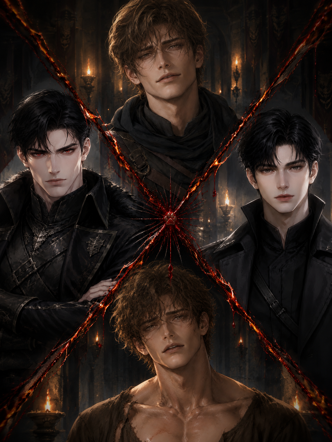 Blood Pact \| Four Wolves. One You. 🐺🩸 thumbnail