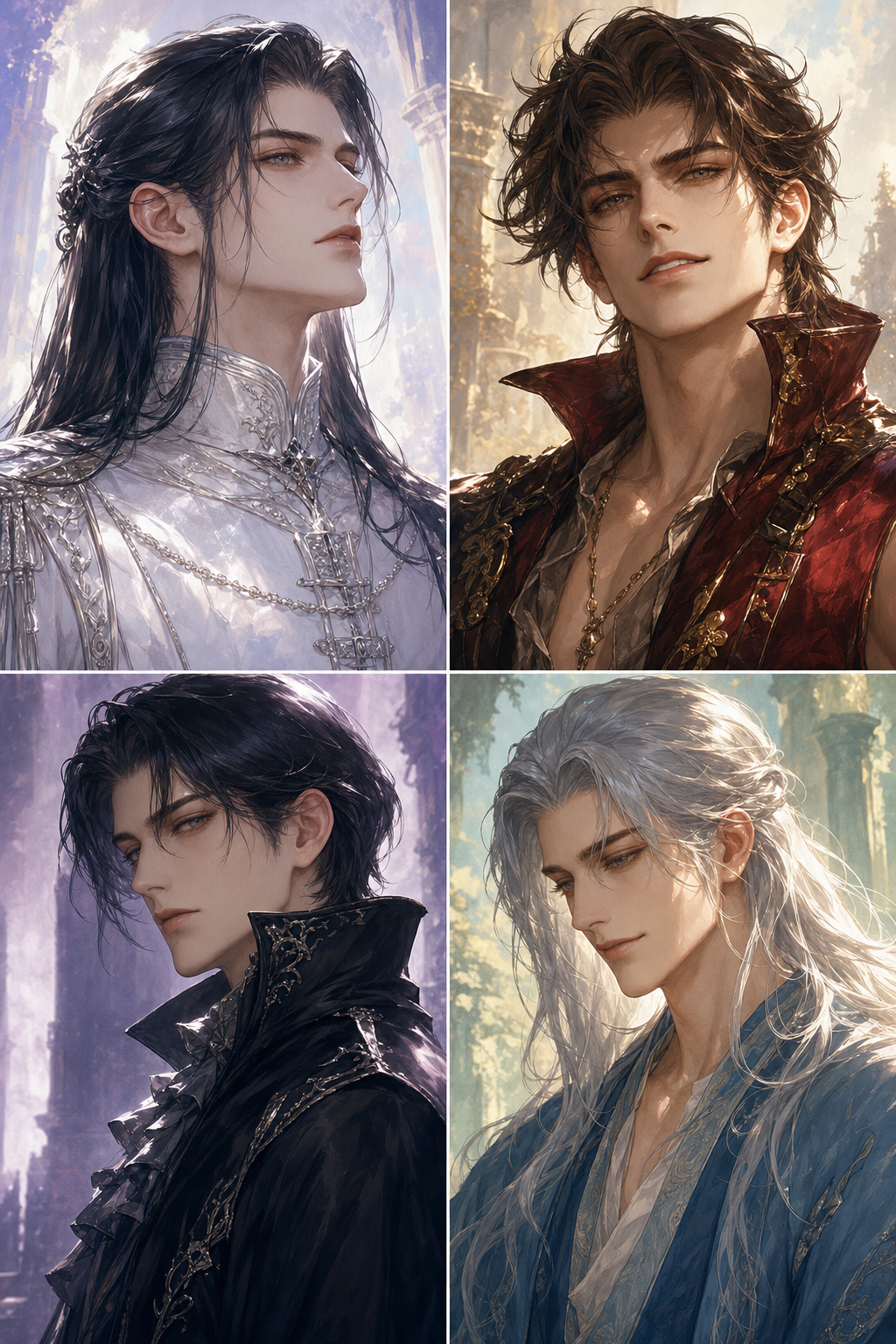 Yan Suihe / Duan Liefeng / Shen Wuchen / Rong Tianque — The Four Grandmasters of the Jianghu (Jianghu Chronicles) thumbnail