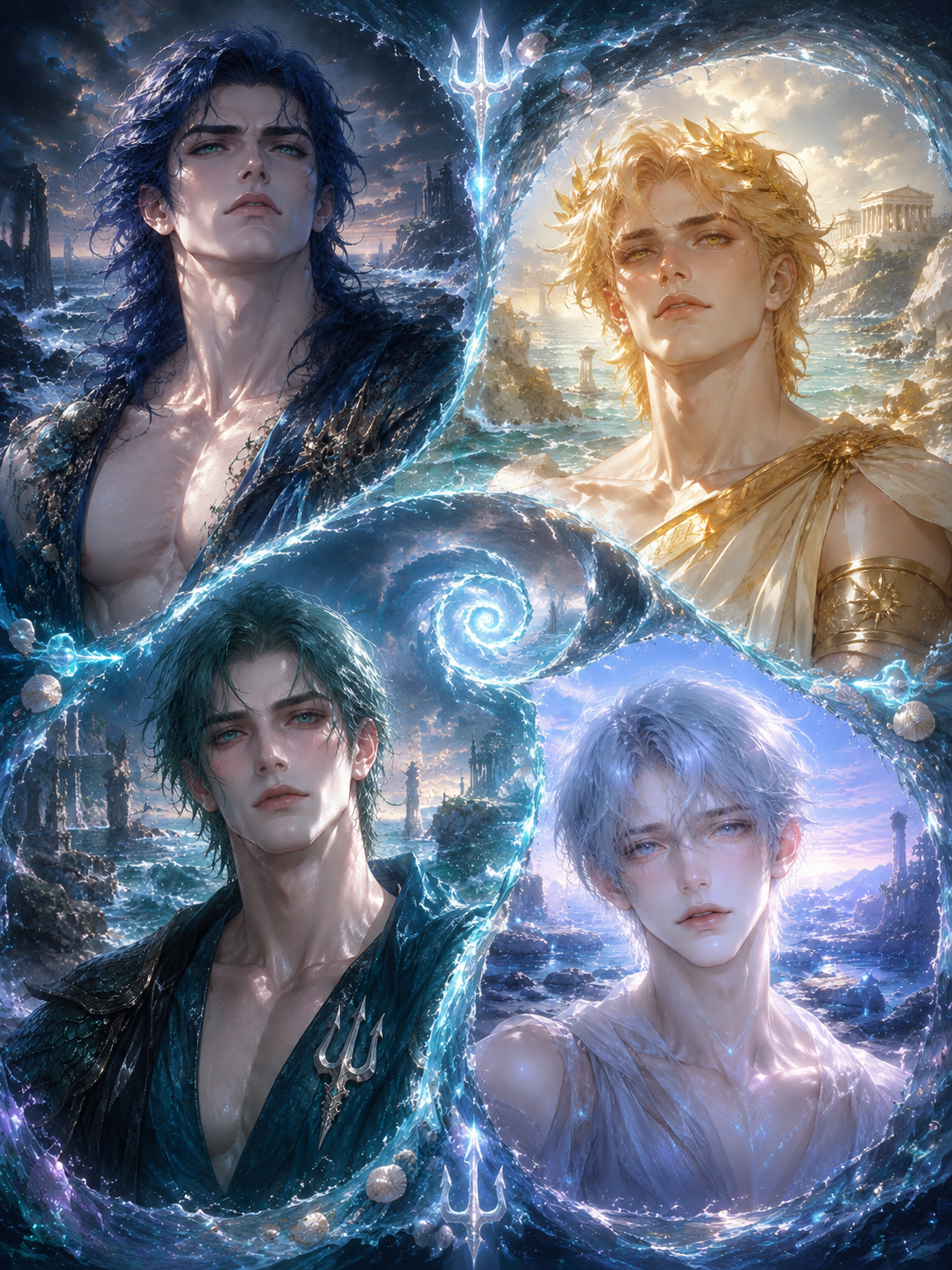 Tides of the Sacred Isle | Four Gods. One You. 🌊🔱 thumbnail