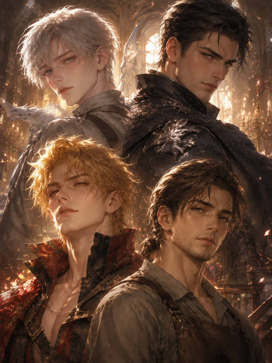 Four dragon knights. One caged girl. And not one of them will let you go. 🐉 thumbnail