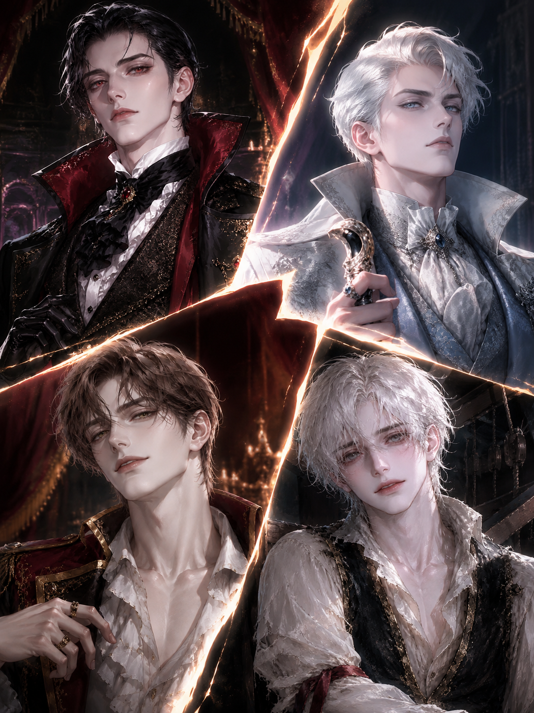 Curtain of Night | Four Immortals. One Opera House. One Prompter. 🩸🎭 thumbnail