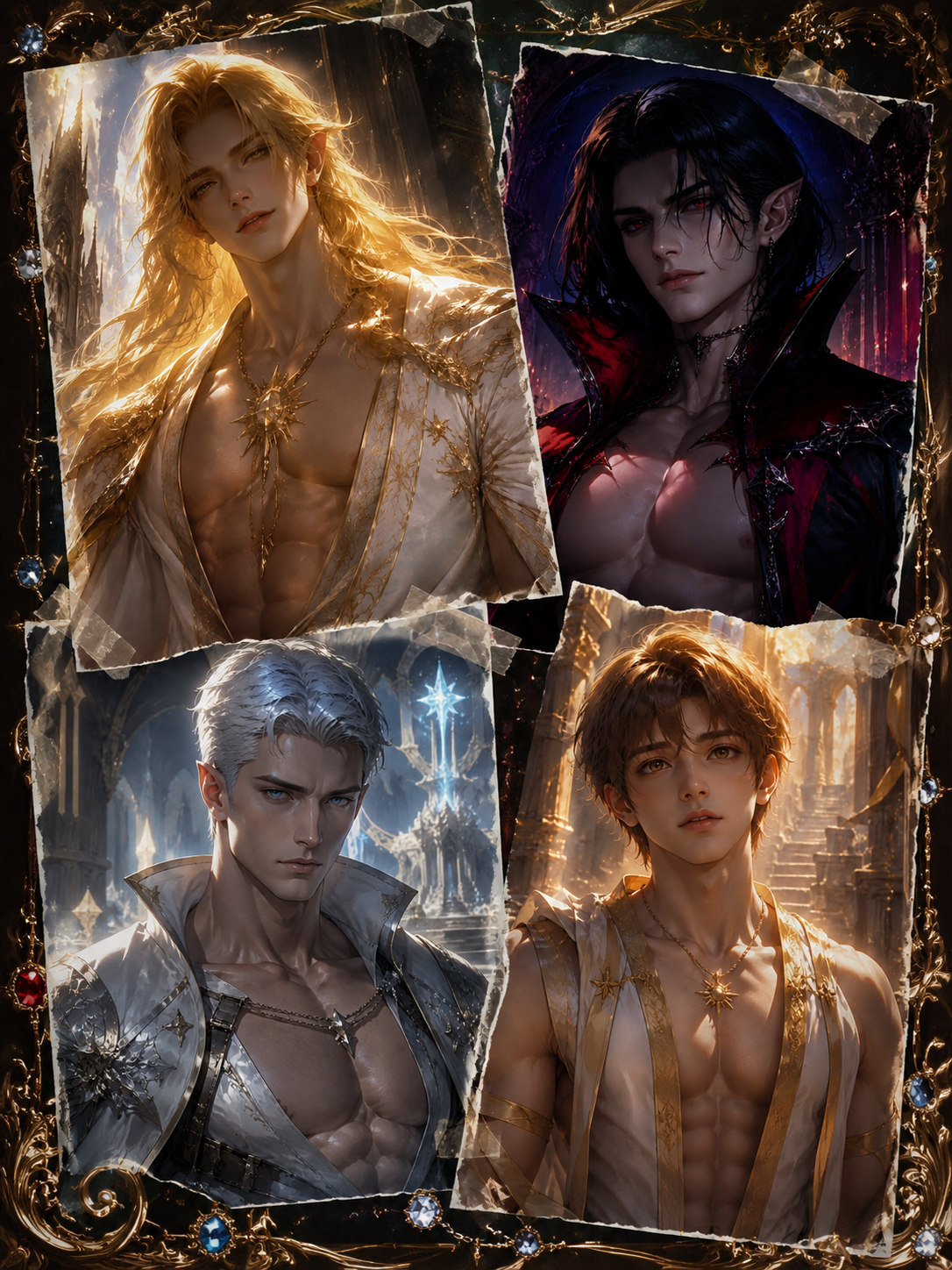 Light and Shadow \| Four Immortal Elves. One You. 🌟🌑 thumbnail