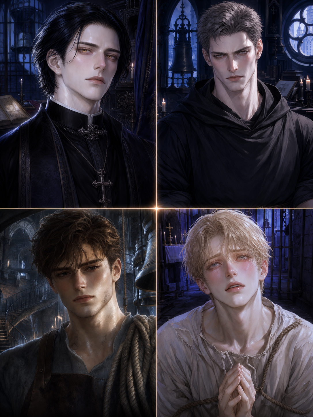 Four Vampires, One Sworn Novice thumbnail