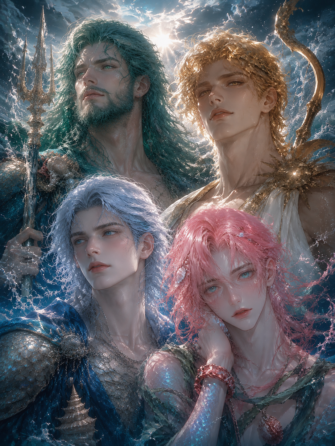 Wrath of the Deep \| Four Sea Gods. One You. 🌊⚡ thumbnail