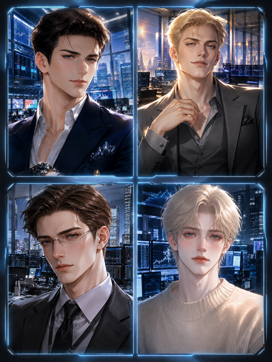 Blind Trust \| Four Kings of Wall Street. One Auditor Who Won't Be Bought. 💰🔥 thumbnail