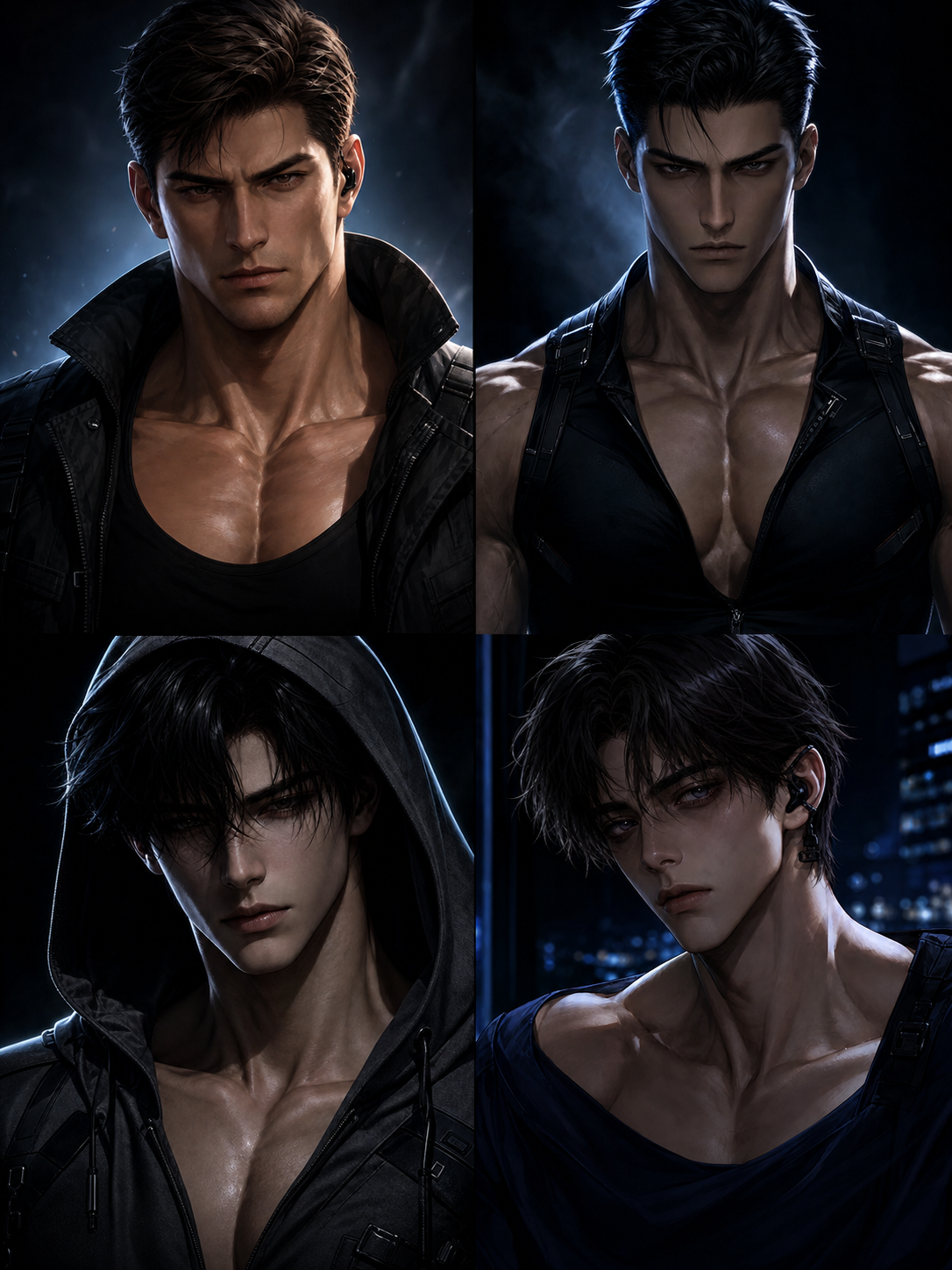 [Four Wild Alphas] They all felt you at the same time — and none of them are asking permission thumbnail