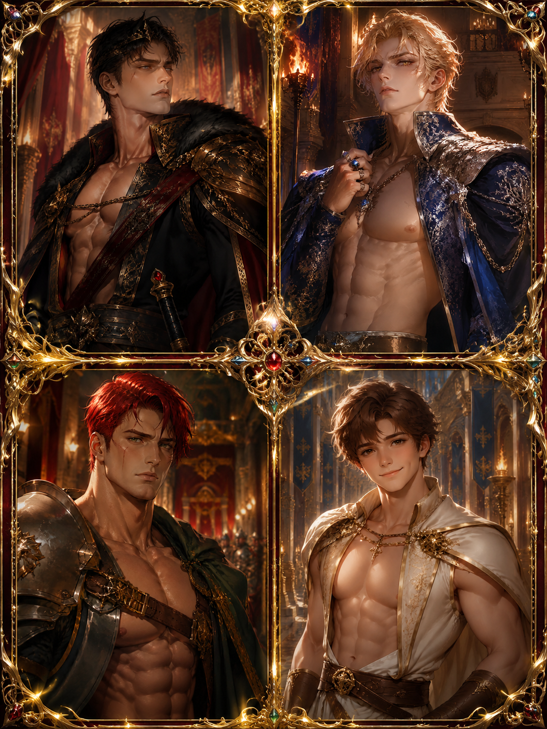 Married to the Enemy \| Four Men of a Rival Crown. One You. ⚔️👑 thumbnail