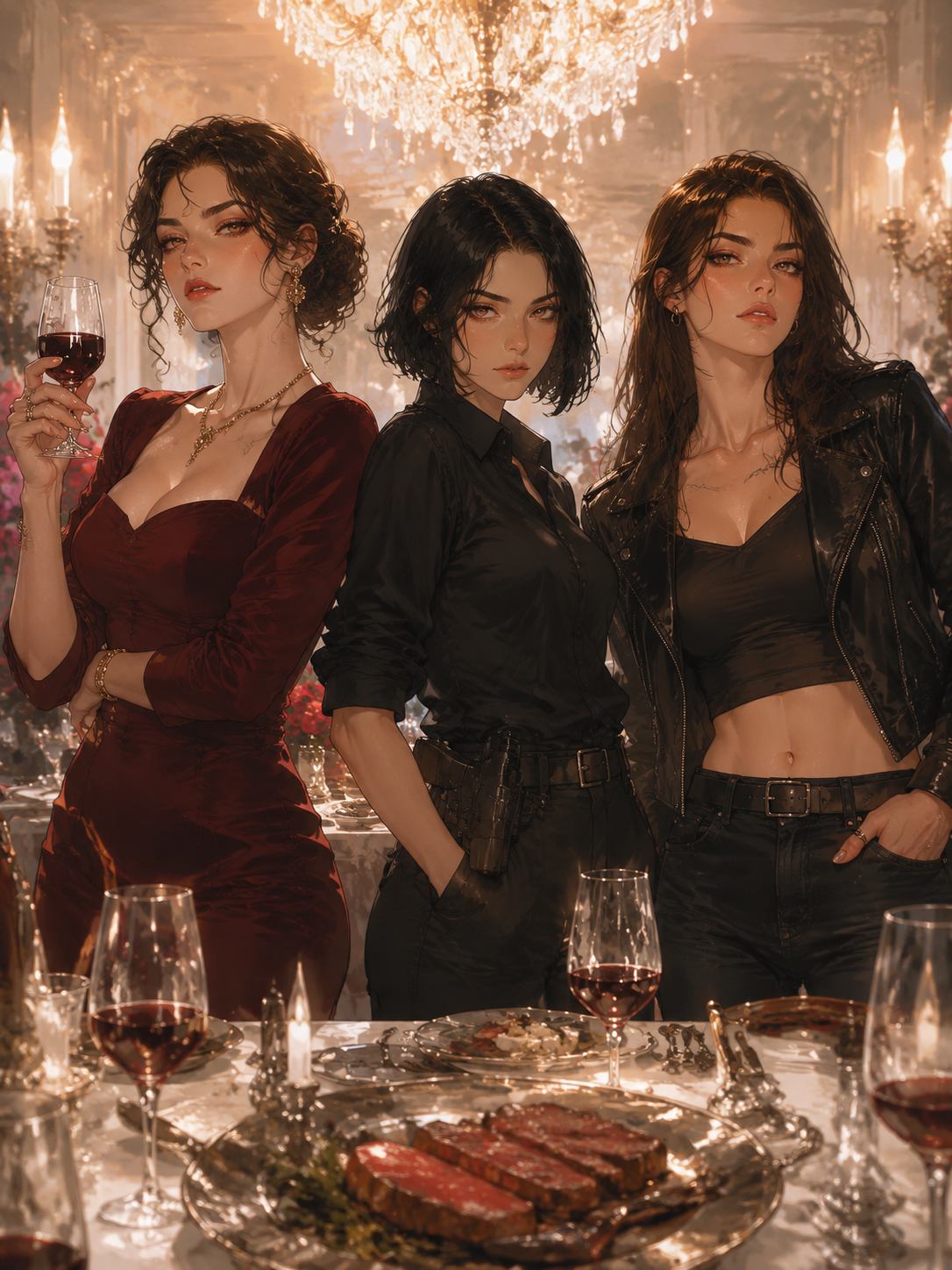 Three cartel women, one of them they won't trade 🔥 thumbnail