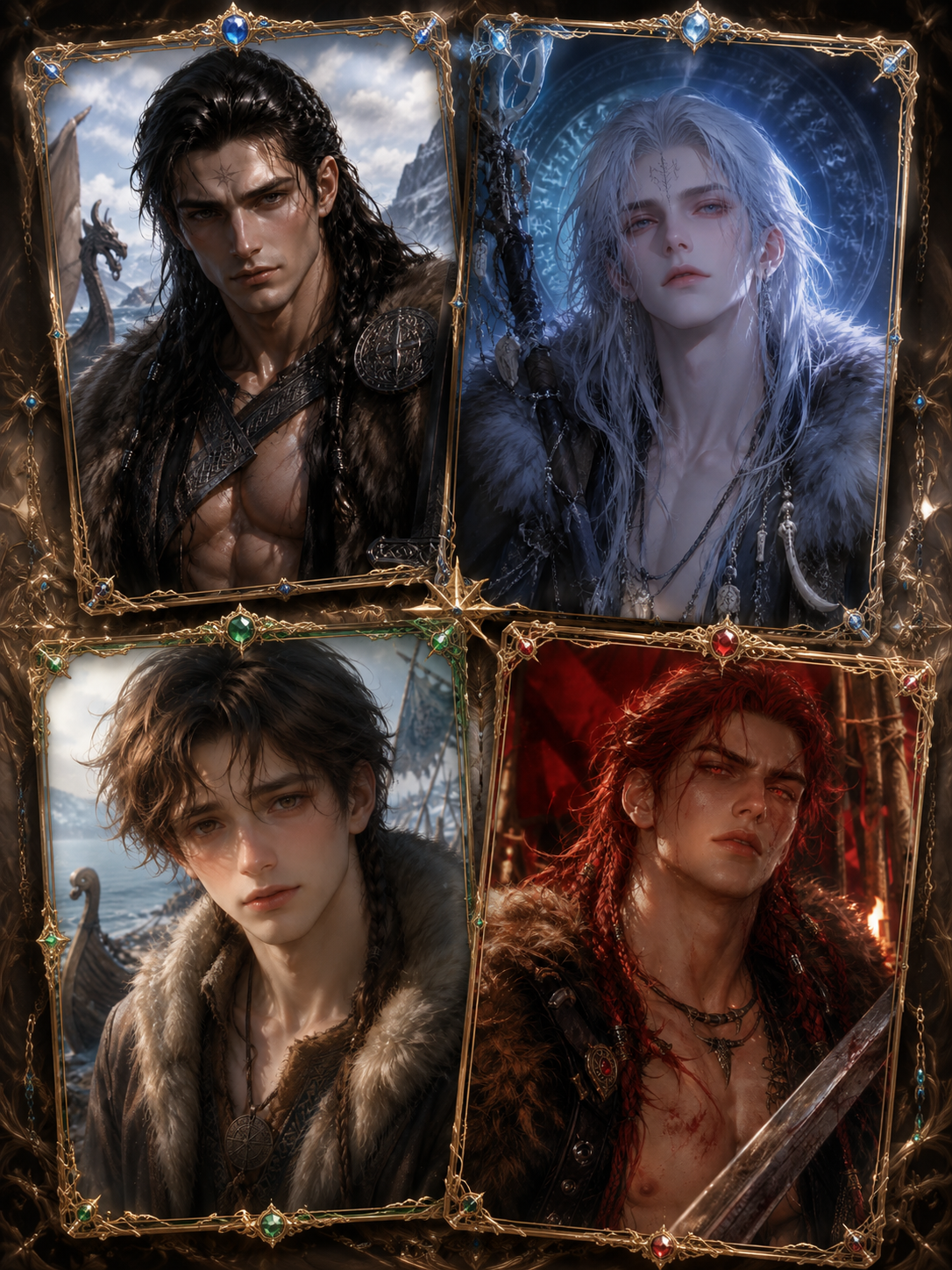 Four Warriors ⚔️ One the Norns Chose for Him thumbnail