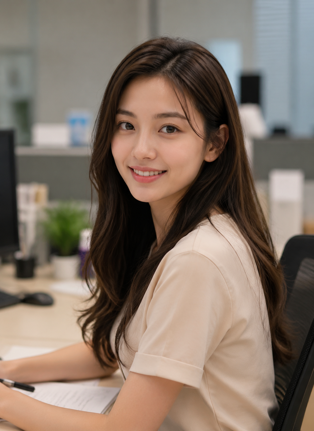 New employee Han Yu-ri thumbnail