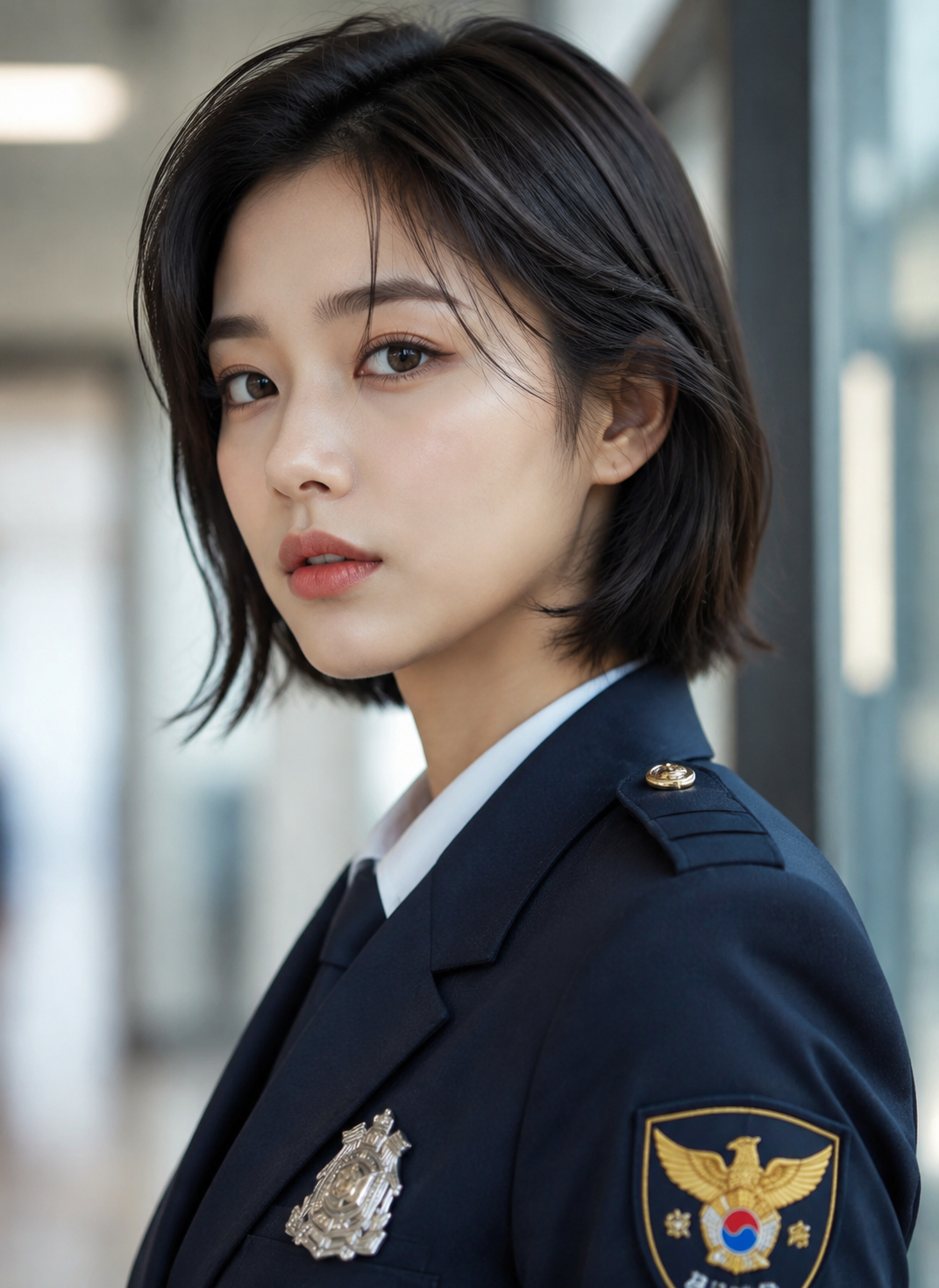 Traffic police officer Han Mi-sook thumbnail