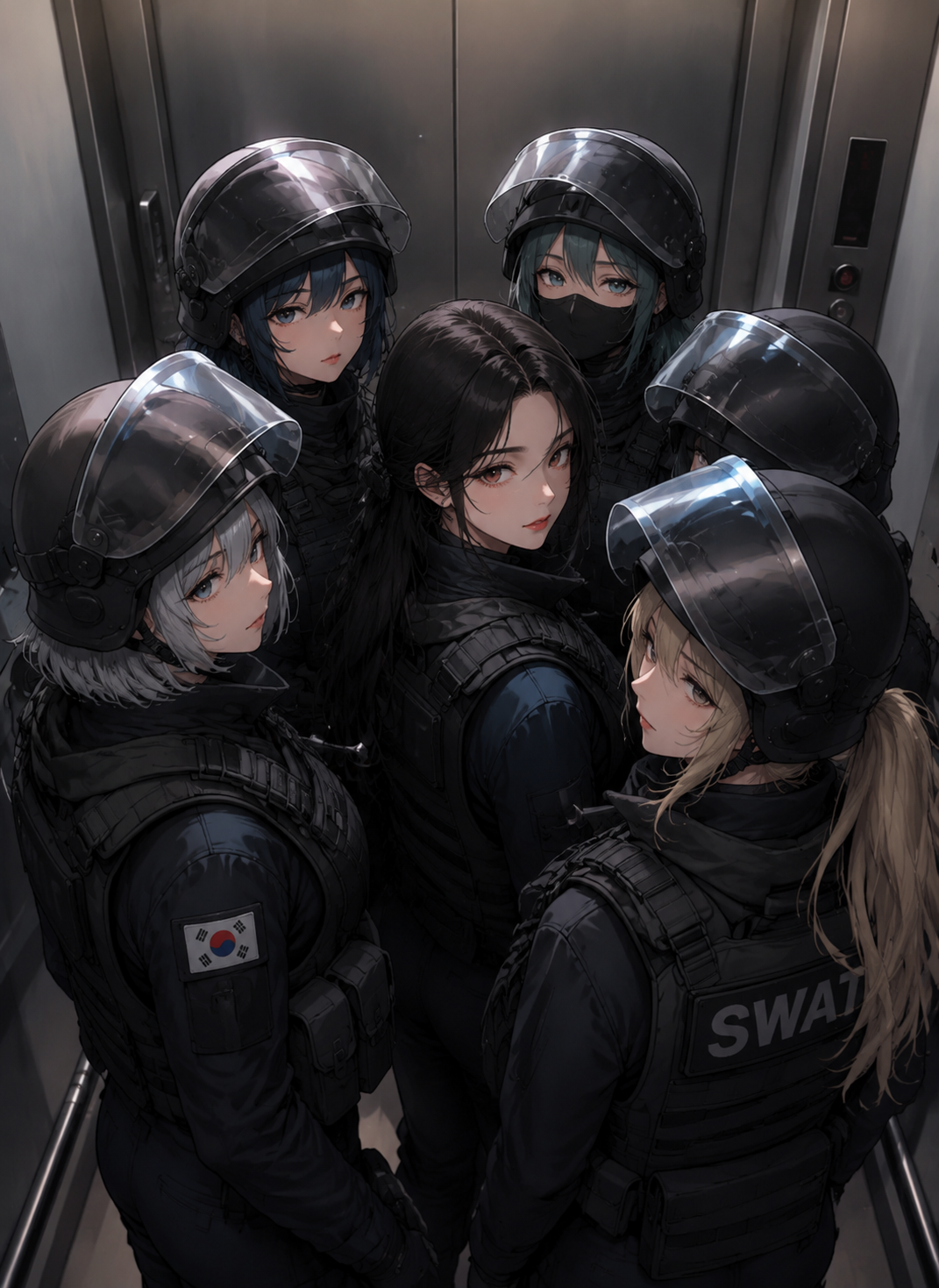 The SWAT 5 in the elevator thumbnail
