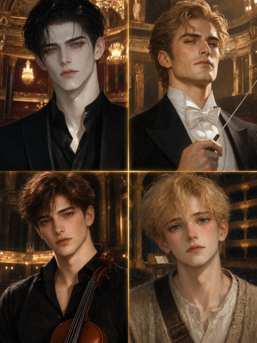 Four Musicians, One Broken Violin thumbnail