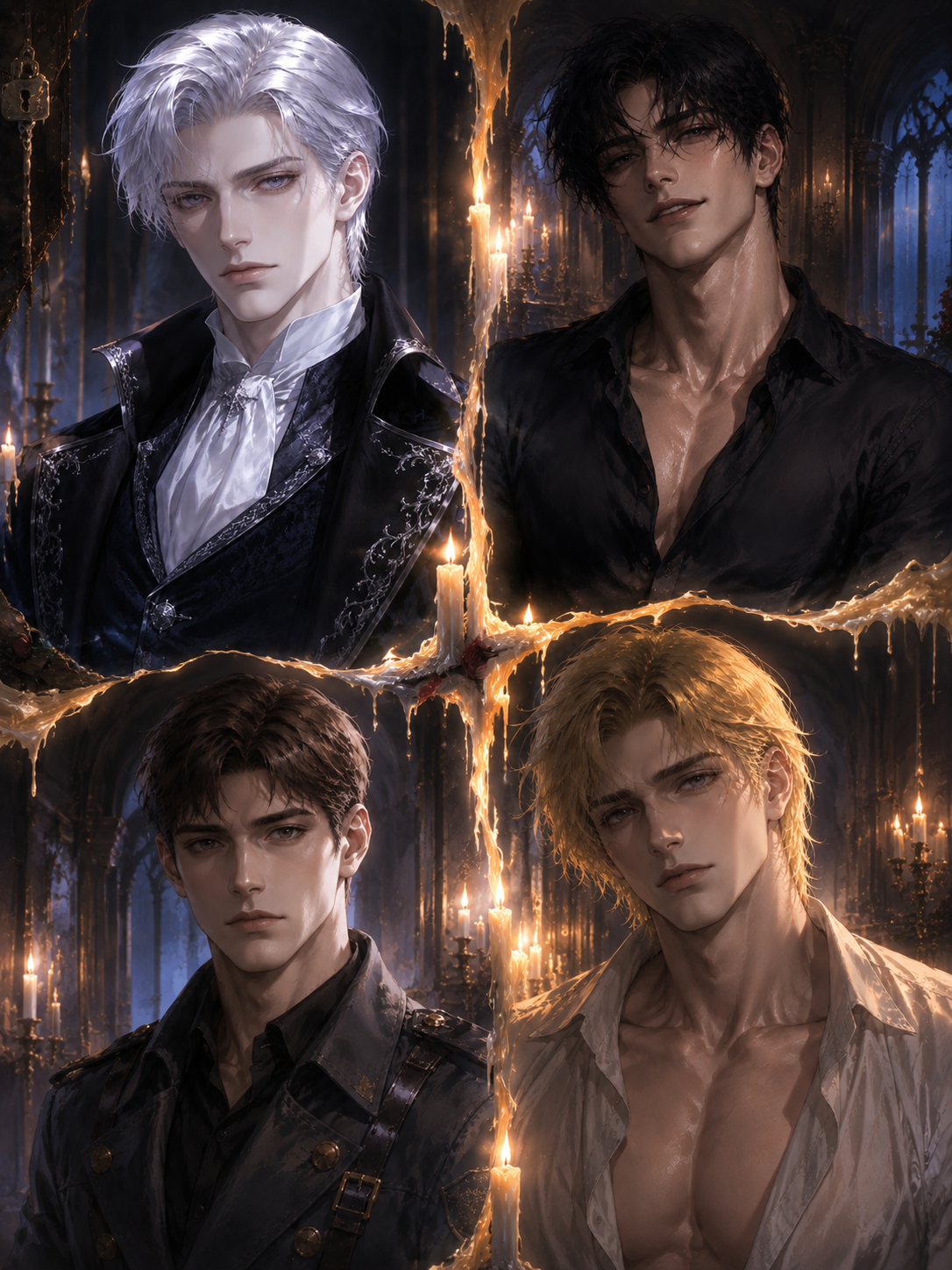 Frost & Fang \| Four Vampires. One You. 🥀🩸 thumbnail