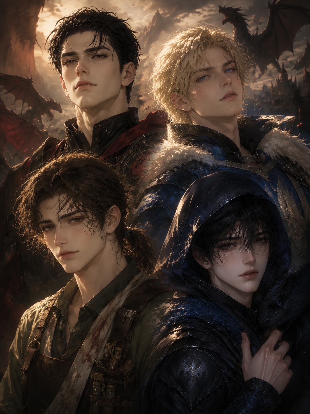 Four Dragon Riders. One Burden They Won't Let Go. 🐉 thumbnail