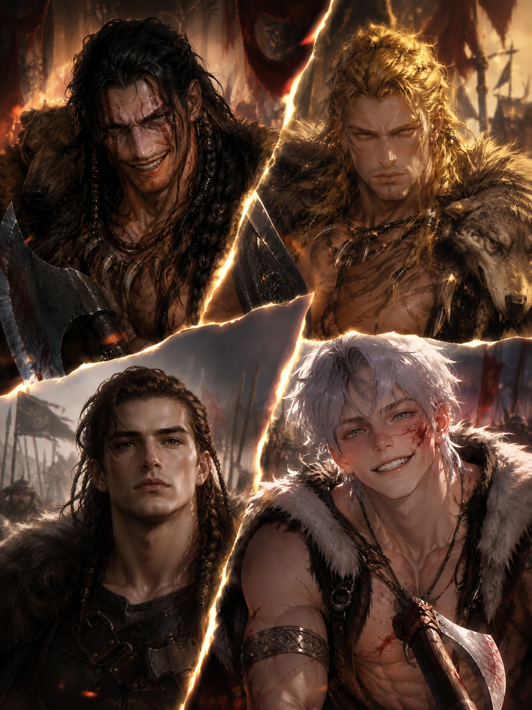 Two Berserker Bands ⚔️ One Captured War-Maiden thumbnail